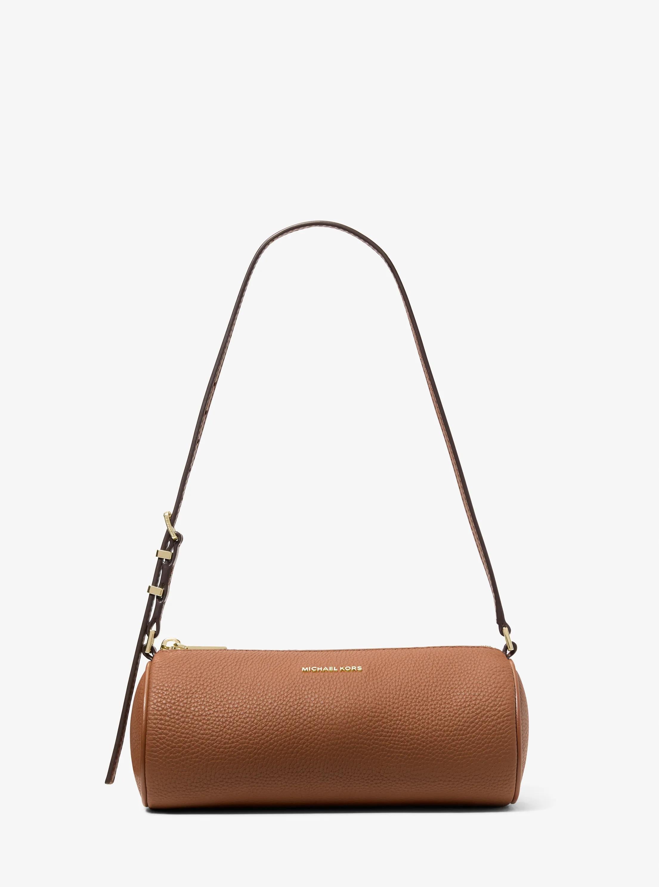 Michael Kors Izzy Small Pebbled Leather Barrel Pochette