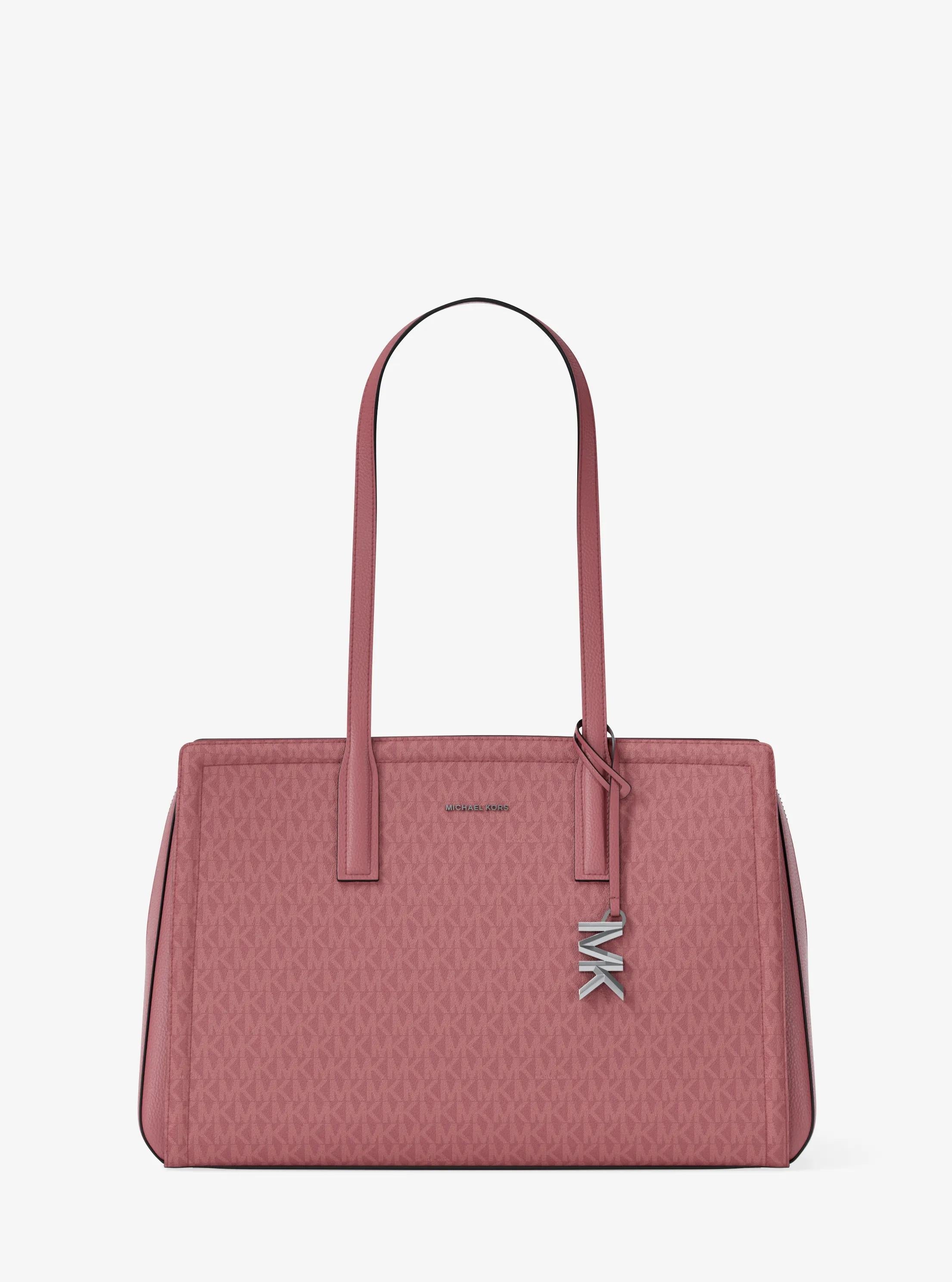 Michael Kors Laila Medium Signature Signature Logo Tote Bag Work Shoulder Bag