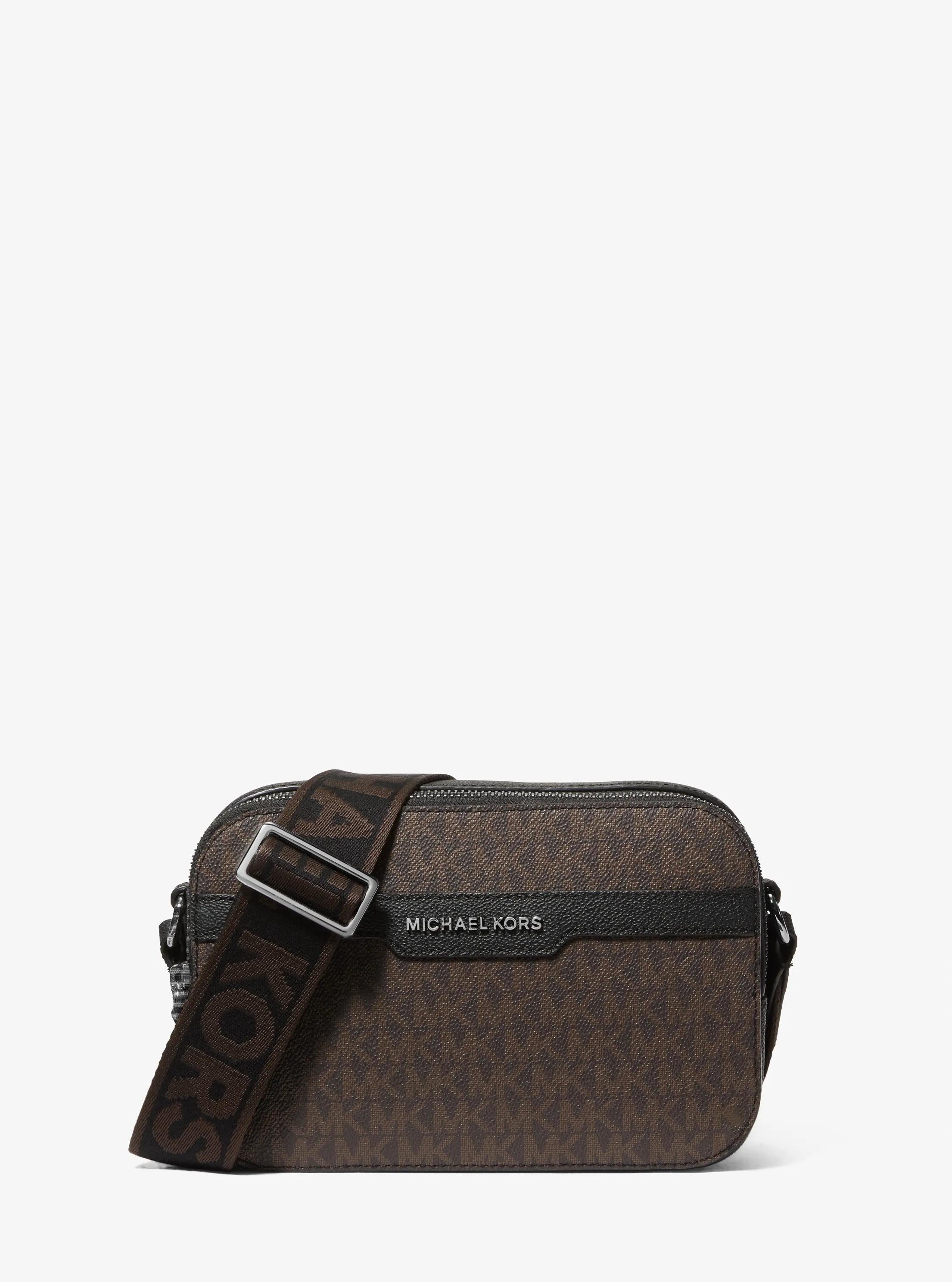 Michael Kors Hudson Signature Signature Logo Camera Crossbody Bag Bag