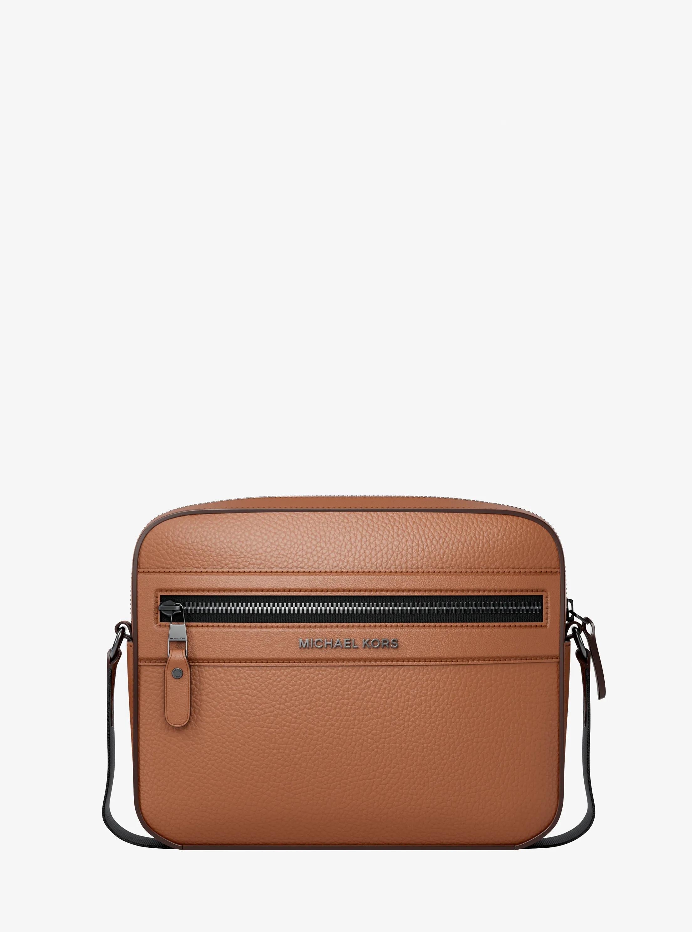 Michael Kors Jet Set Pebbled Leather Crossbody Bag Bag