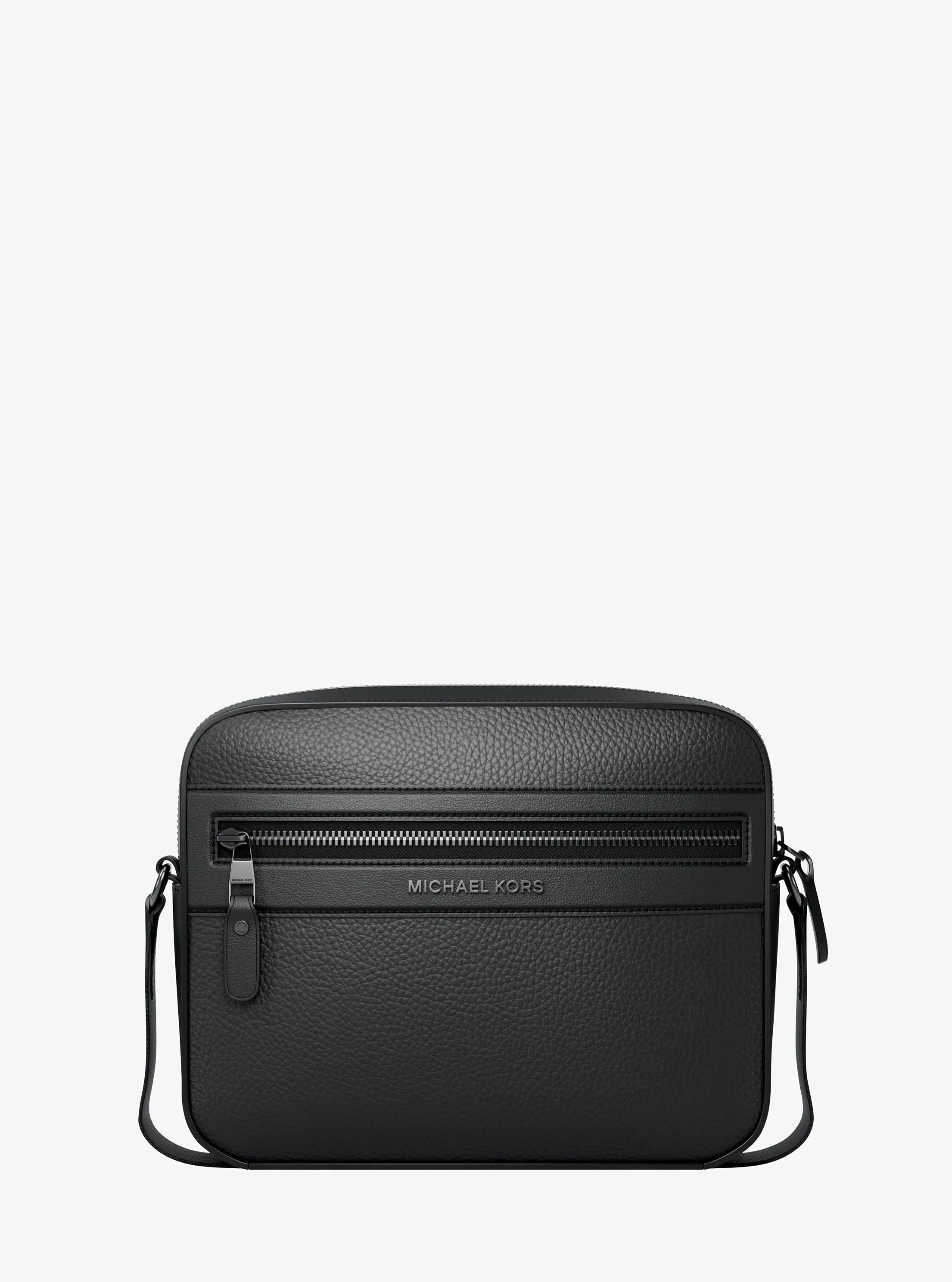 Michael Kors Jet Set Pebbled Leather Crossbody Bag Bag