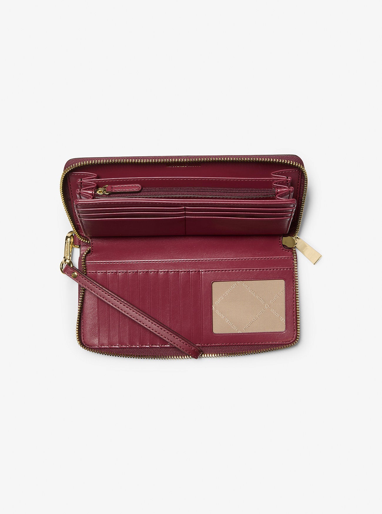 Michael Kors Large Signature Logo Continental Wallet