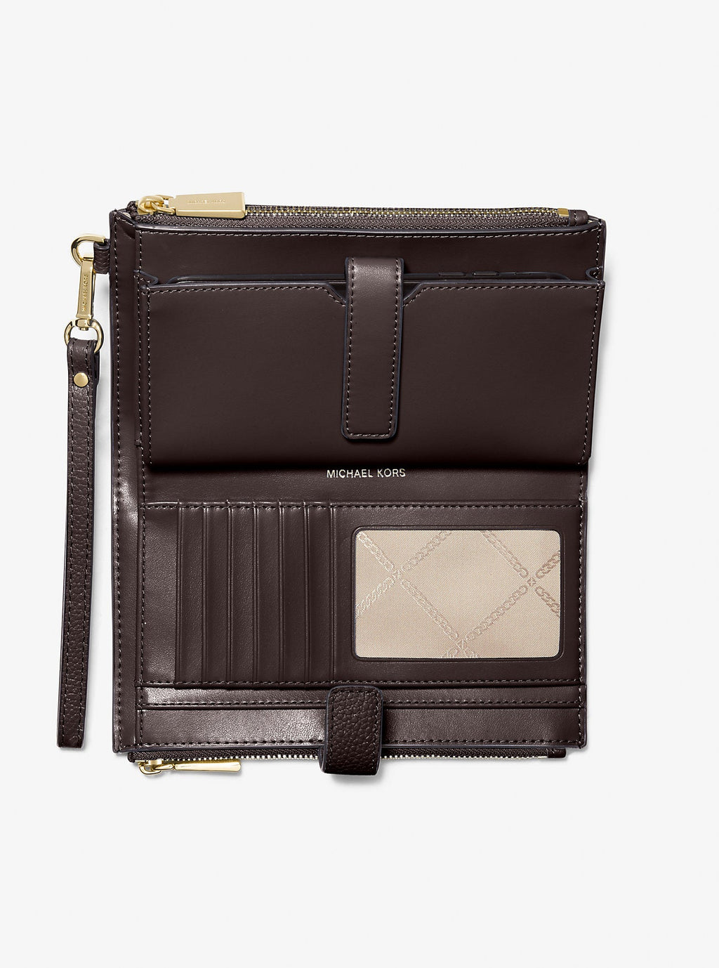 Michael Kors Adele Leather Smartphone Wallet