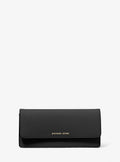Michael Kors Jet Set Large Saffiano Leather Snap-Front Wallet
