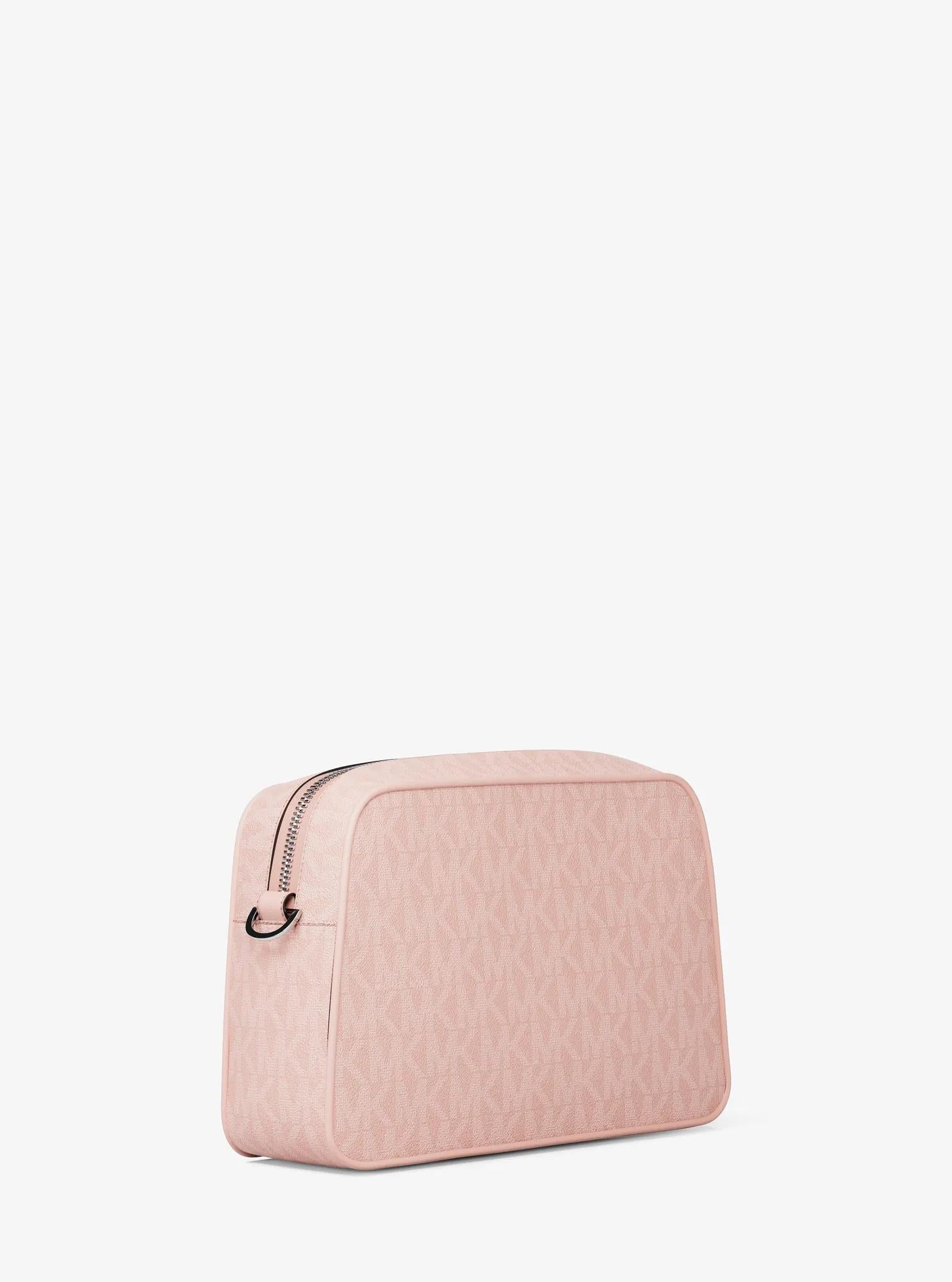 Michael Kors Jet Set Small Signature Signature Logo Camera Crossbody Bag Bag