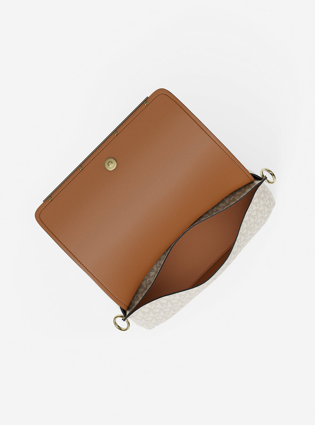 Michael Kors Evelyn Medium Signature Signature Logo Crossbody Bag Bag