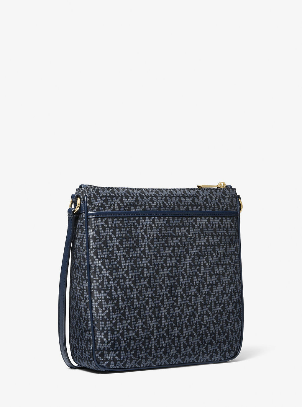 Michael Kors Jet Set Large Signature Signature Logo Print Woven Crossbody Bag Bag