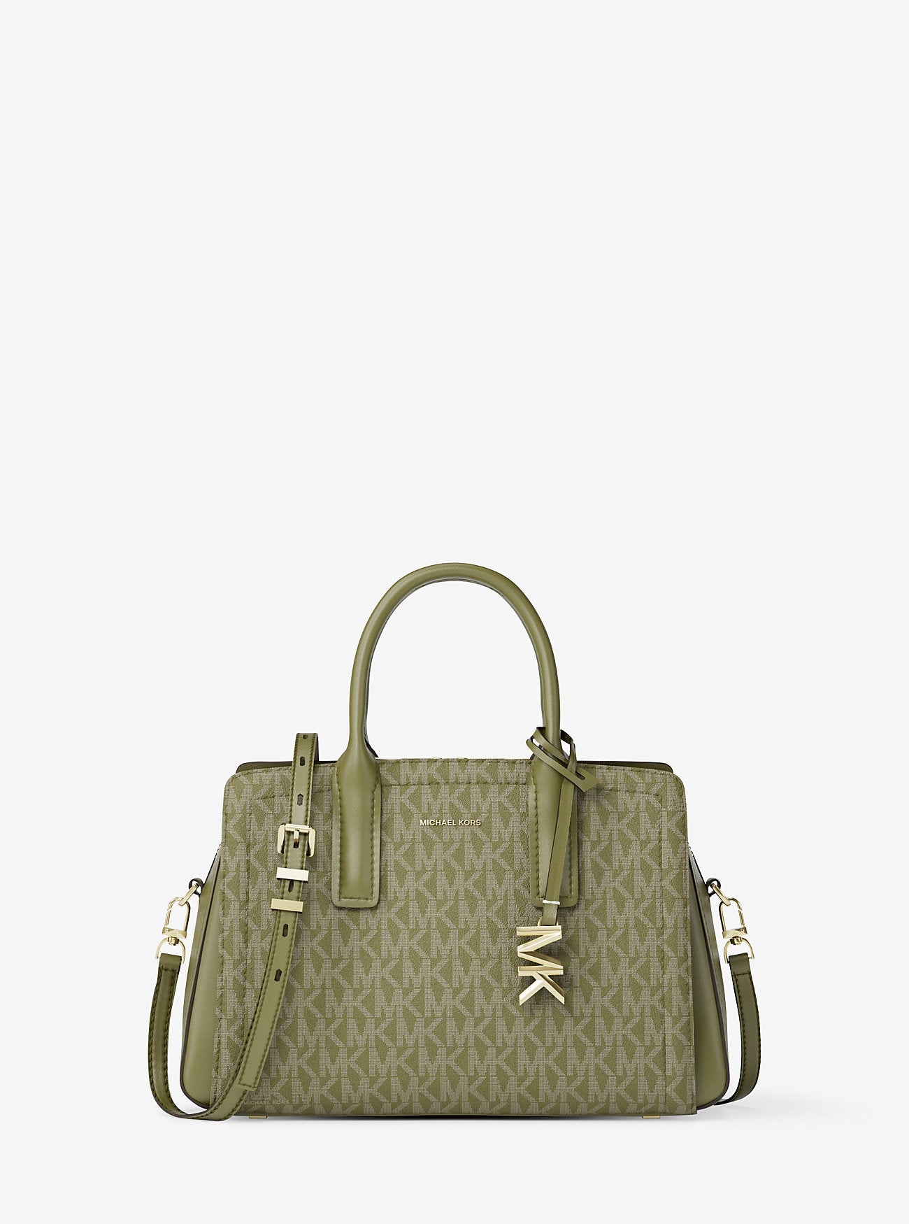 Michael Kors Laila Small Signature Signature Logo Satchel