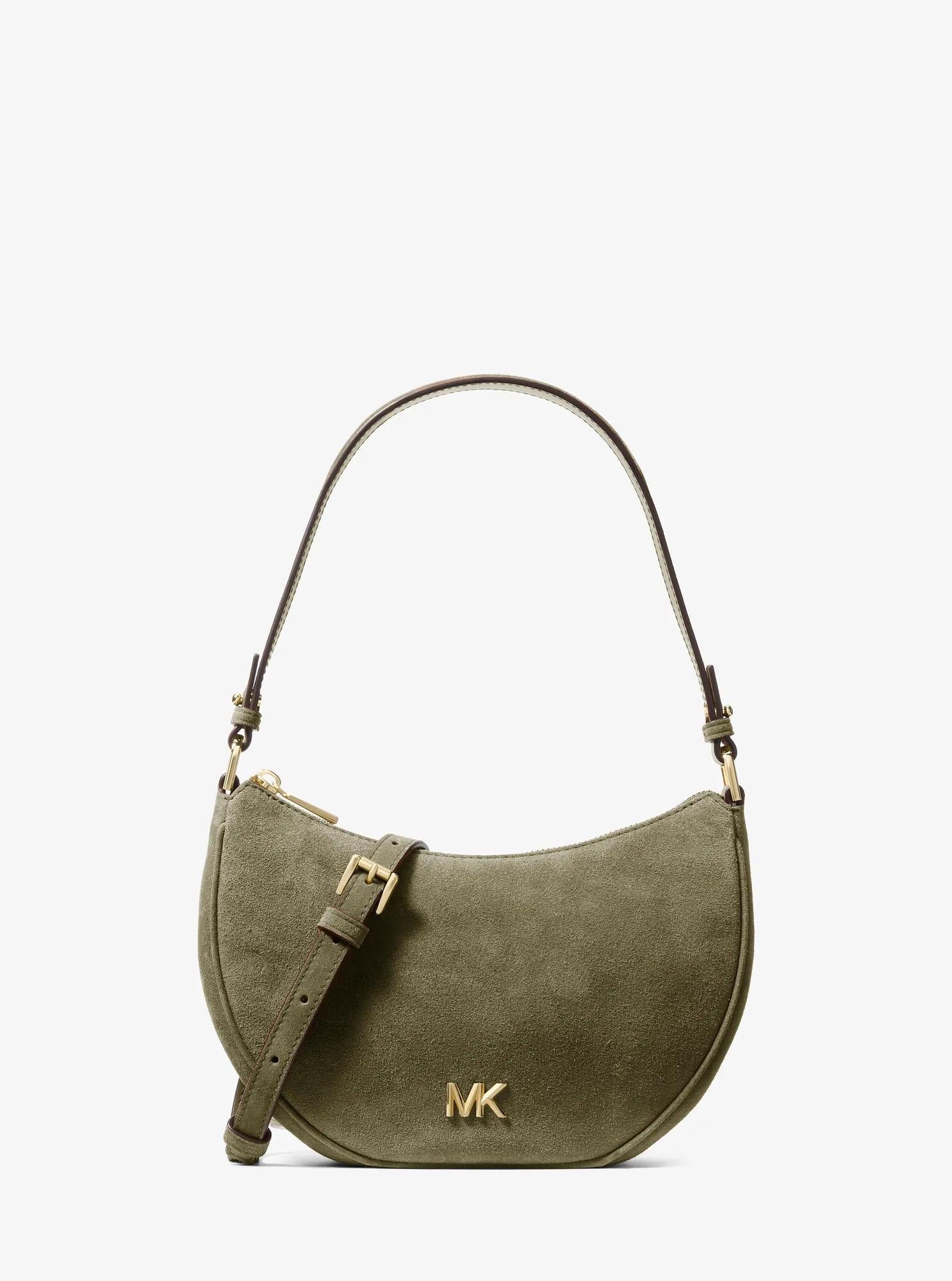 Michael Kors Kyla Small Suede Convertible Pochette