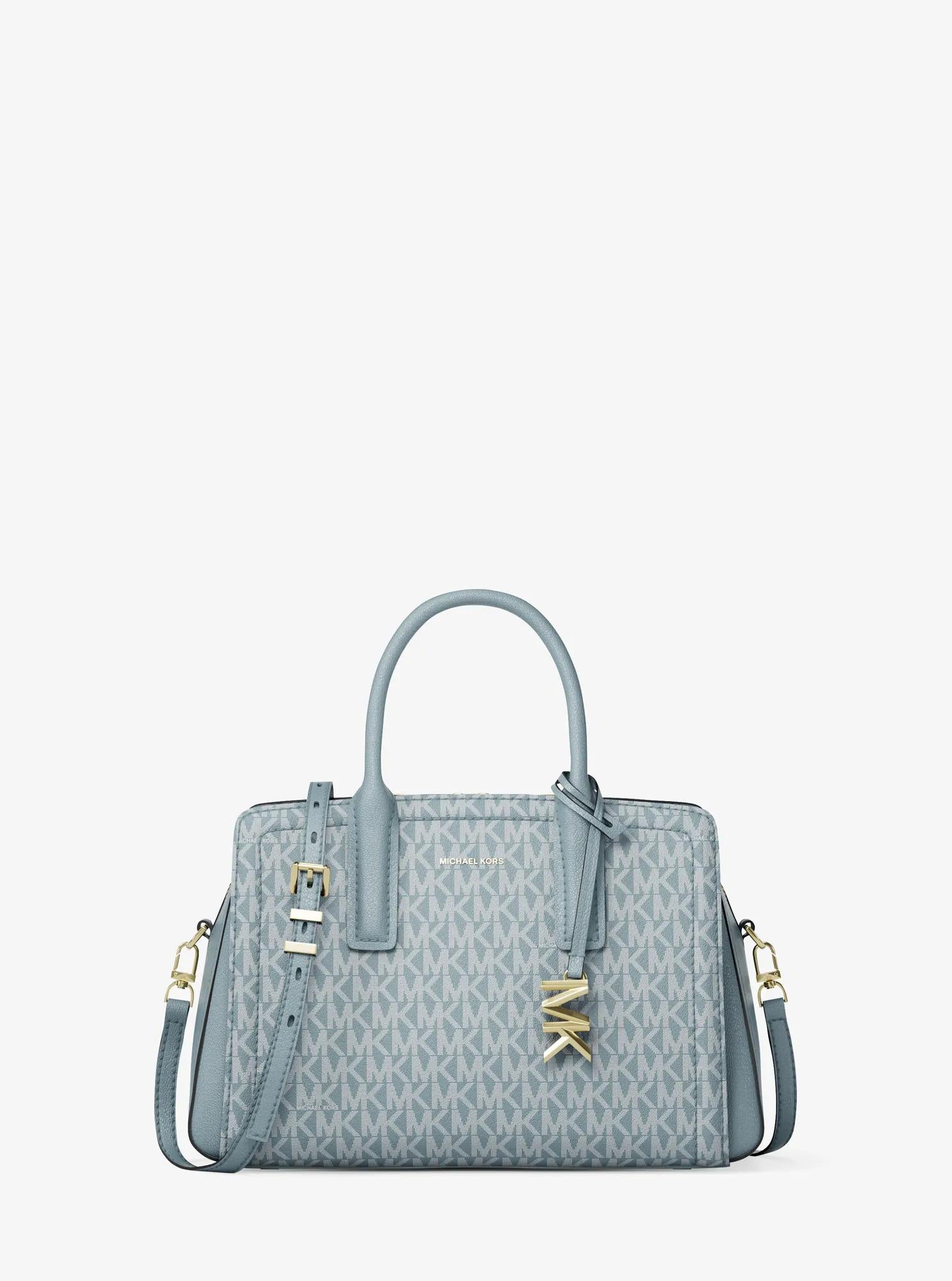 Michael Kors Laila Small Signature Signature Logo Satchel