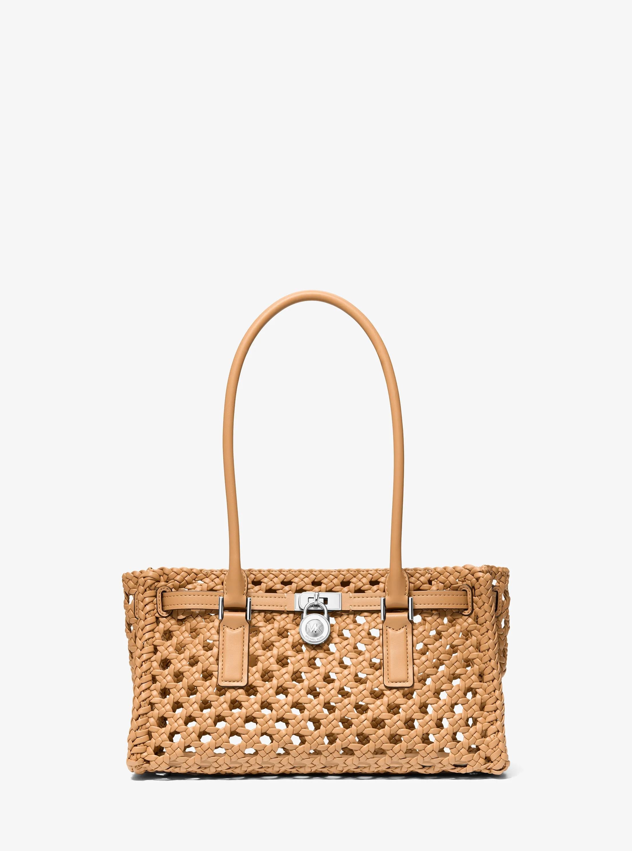 Michael Kors Hamilton Moderne Small Hand-Woven Satchel