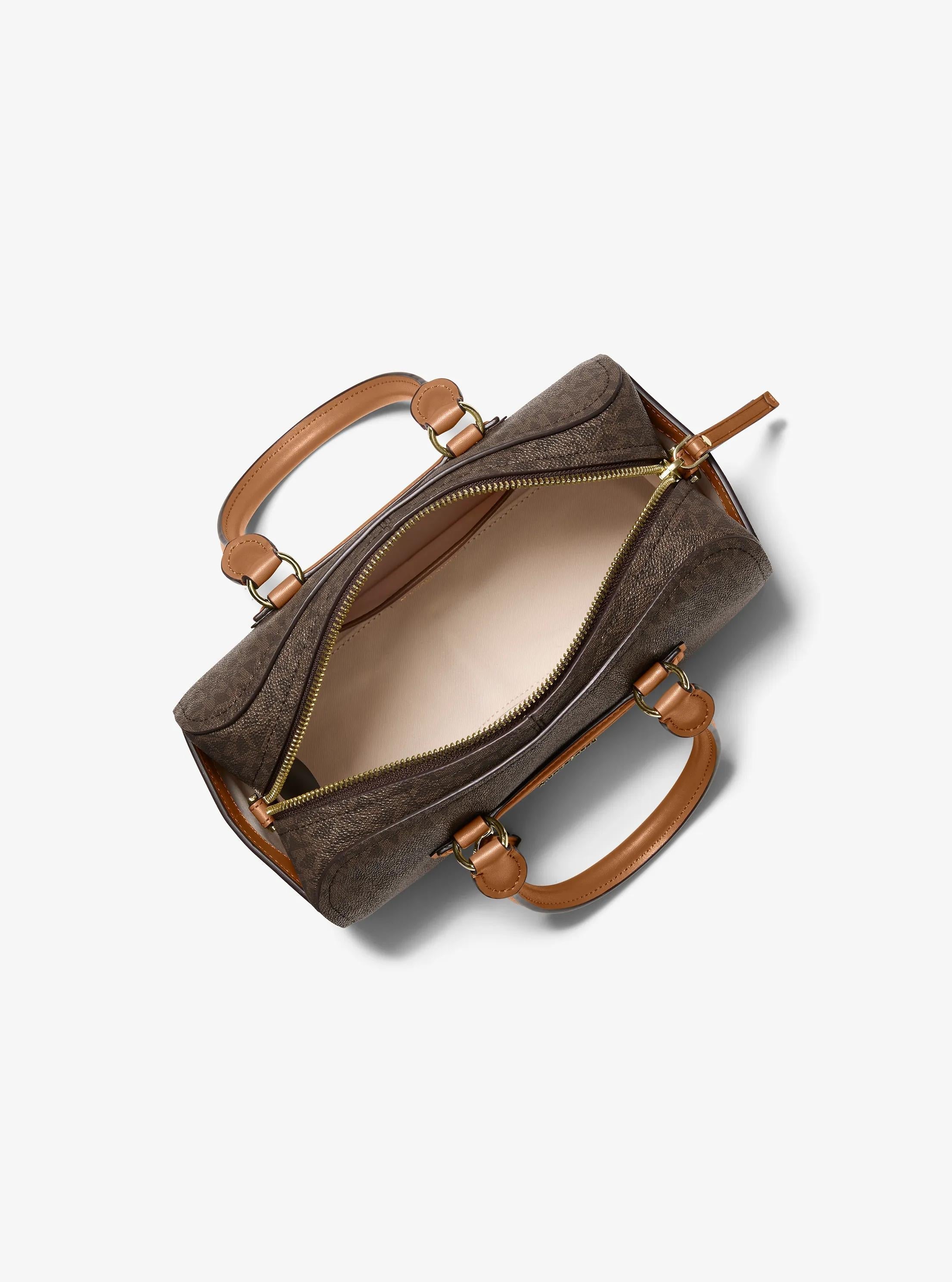 Michael Kors Jet Set Travel Extra-Small Signature Signature Logo Duffel Crossbody Bag Bag
