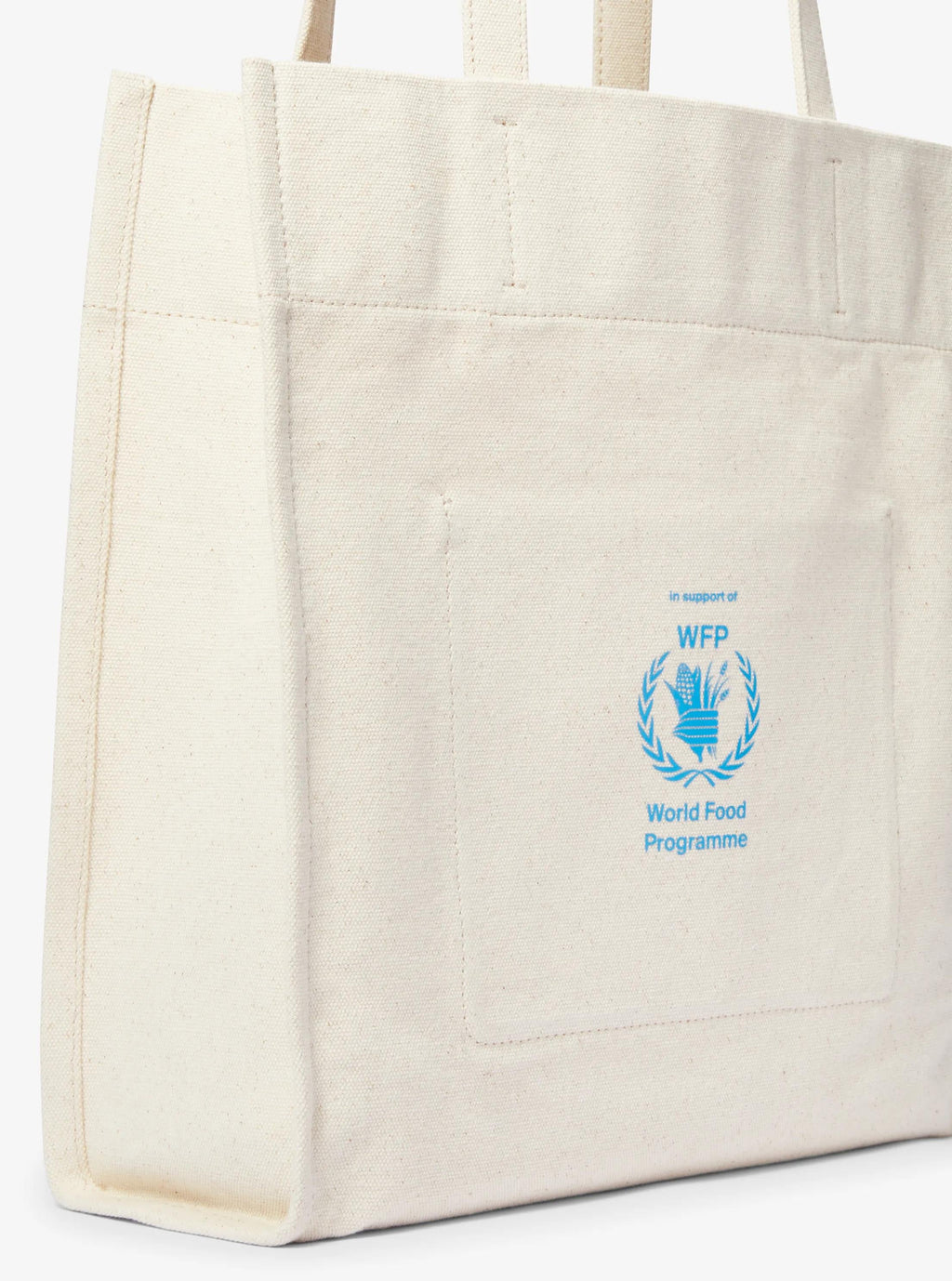 Michael Kors Watch Hunger Stop Recycled Cotton Canvas Tote Bag Work Shoulder Bag