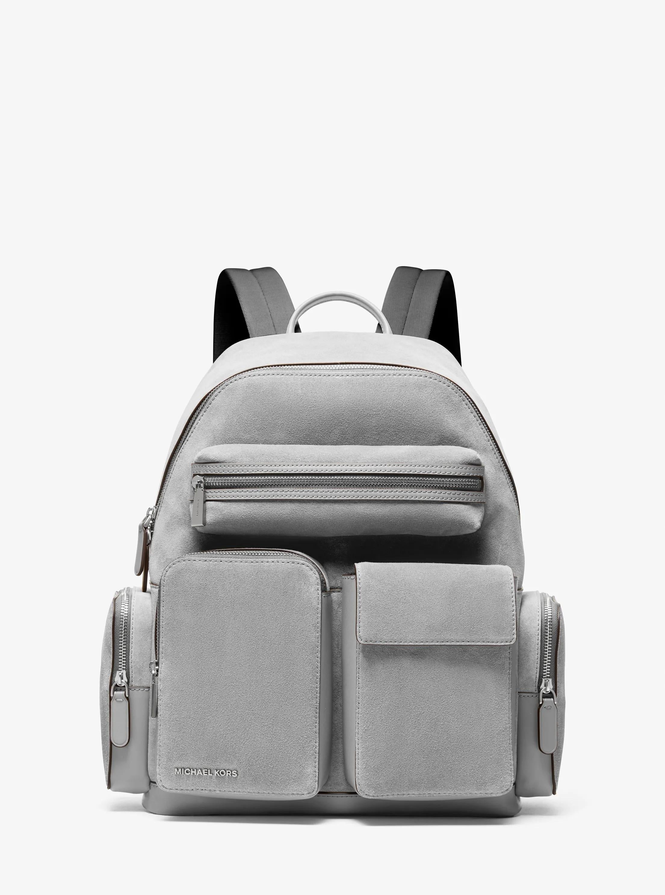 Michael Kors Dakota Suede Cargo Backpack Travel School Bag