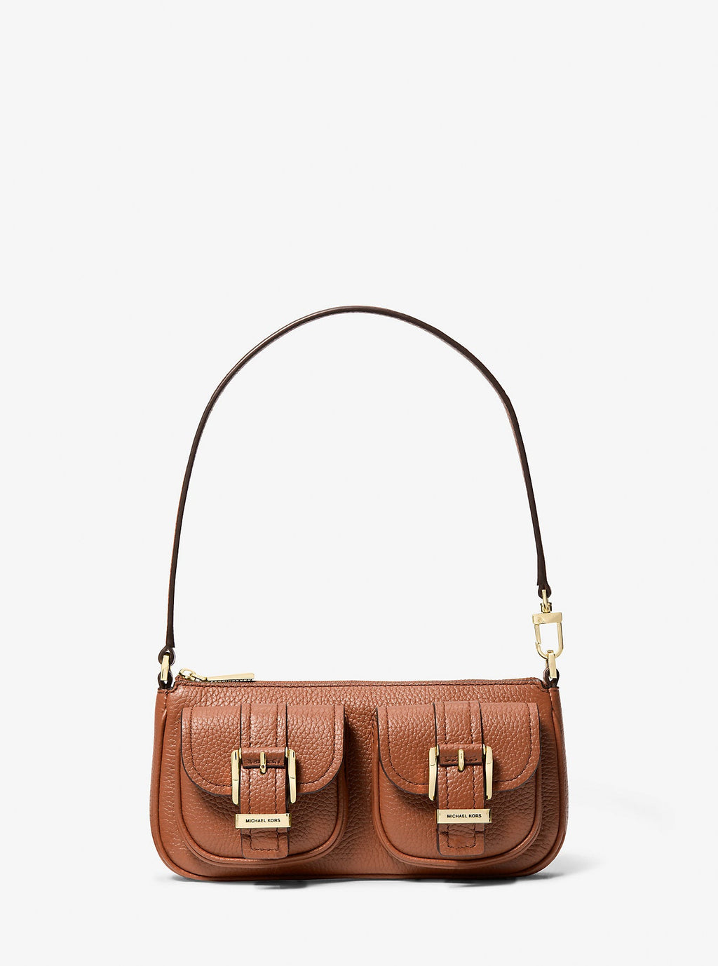 Michael Kors Zoe Small Pebbled Leather Pochette