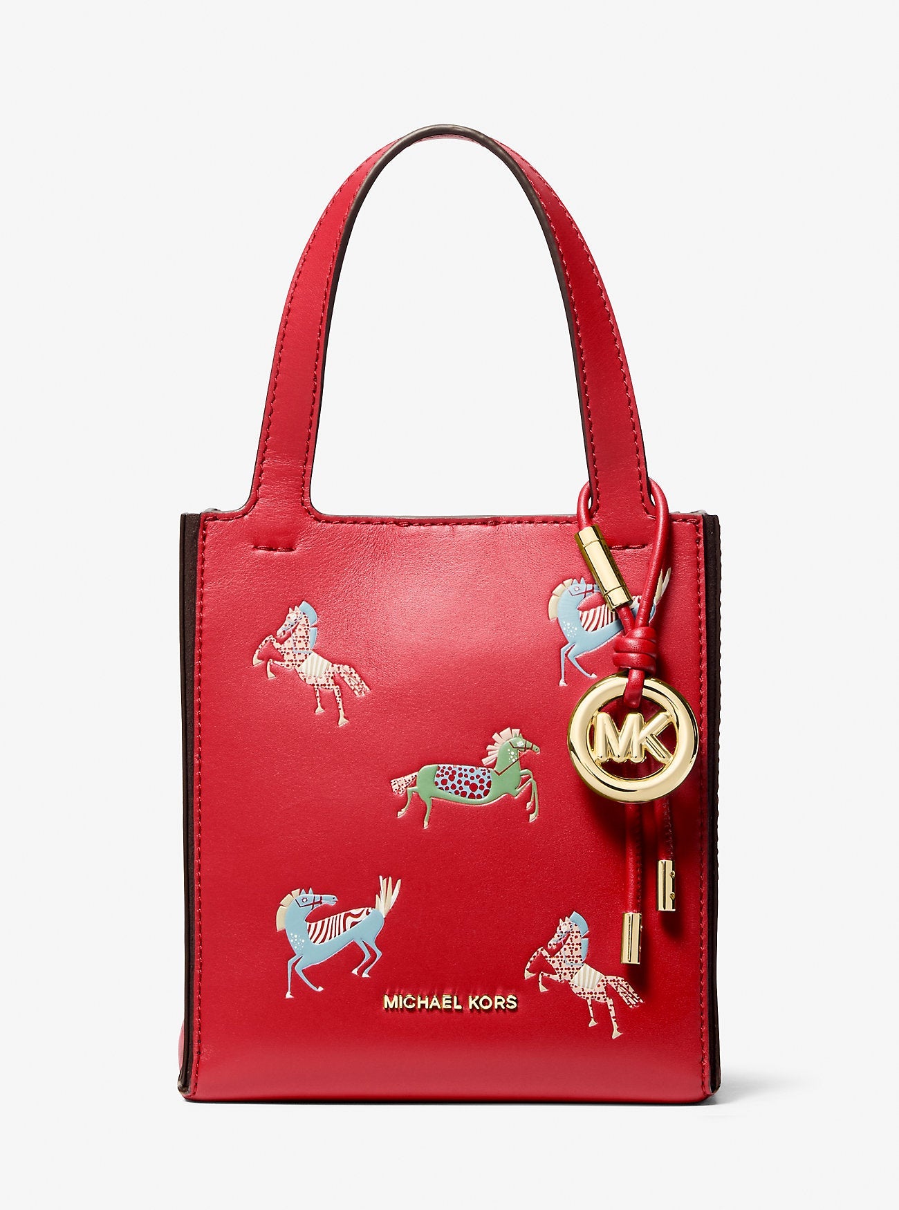 Michael Kors Jordi Small Leather Convertible Tote Bag Work Shoulder Bag