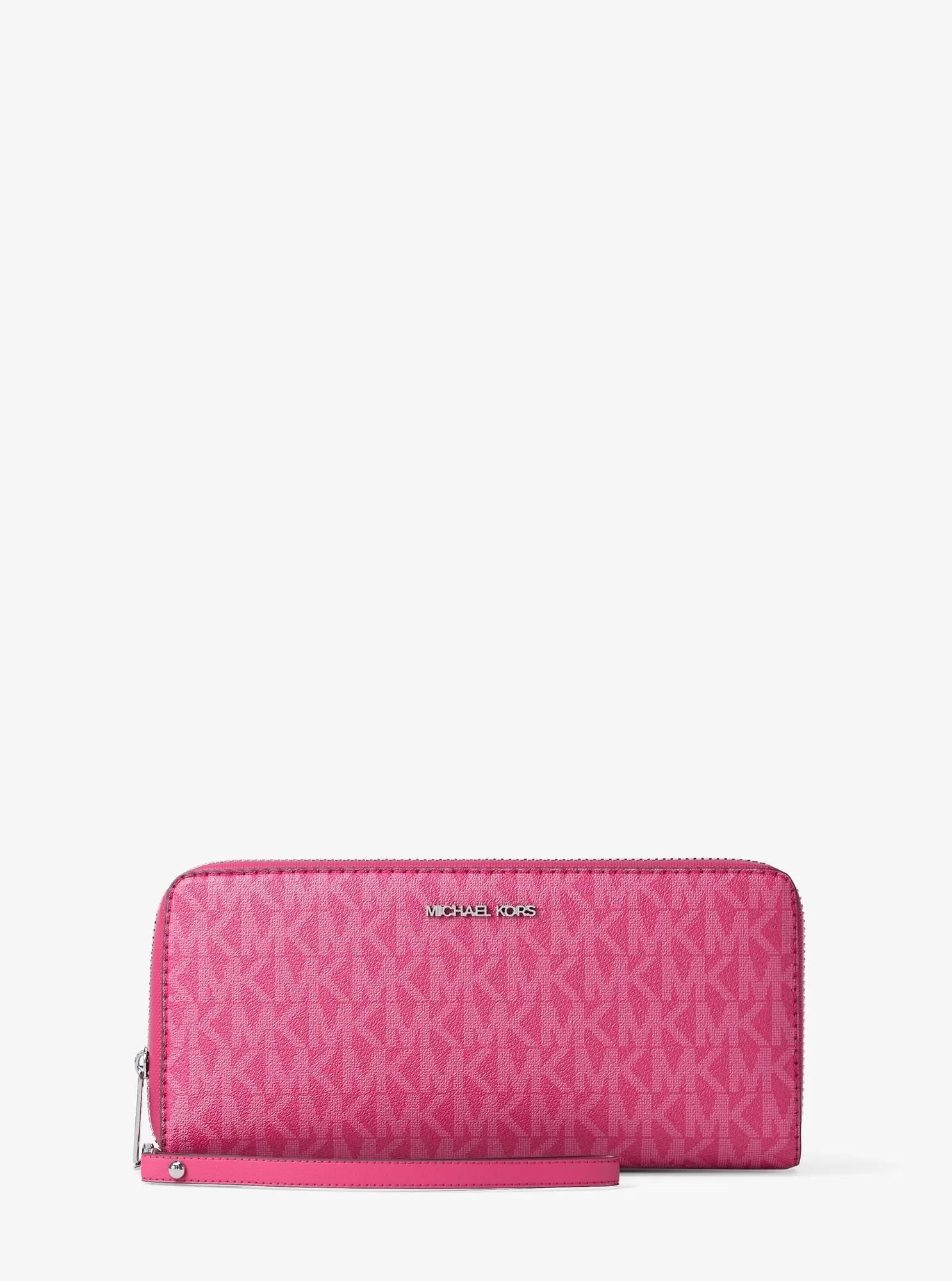 Michael Kors Large Signature Logo Continental Wallet