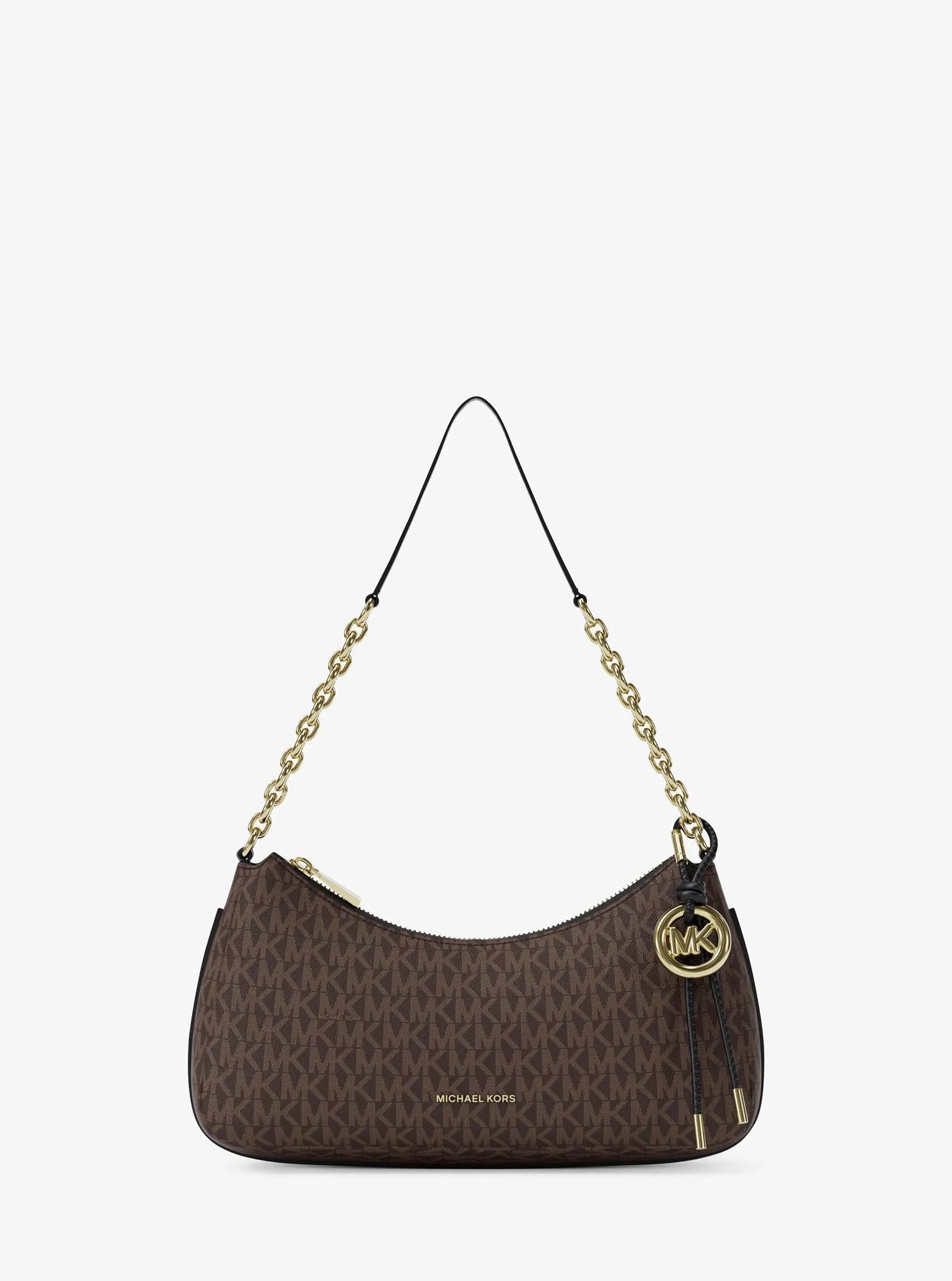 Michael Kors Nolita Medium Signature Signature Logo Chain Pochette