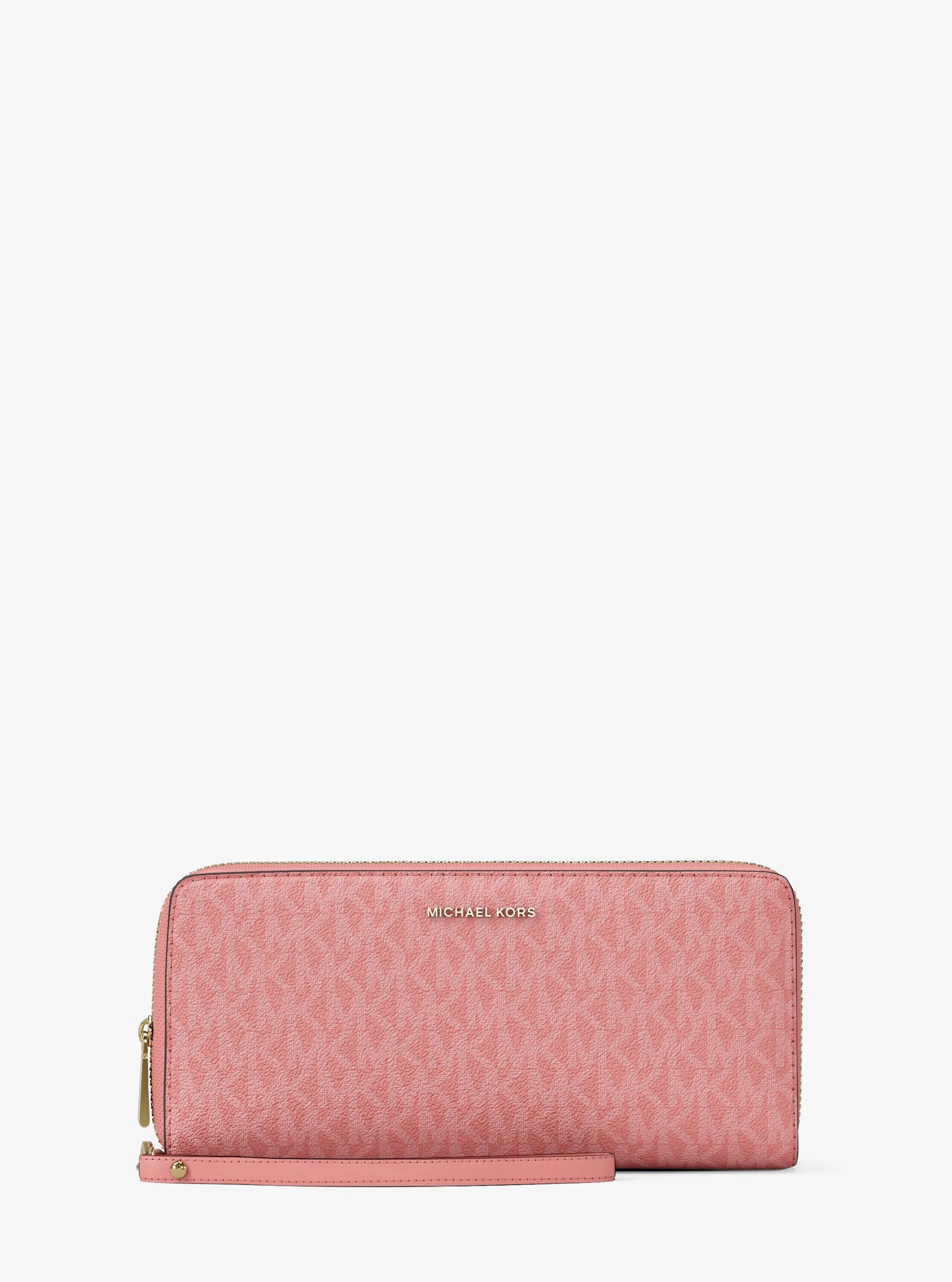 Michael Kors Large Signature Logo Continental Wallet