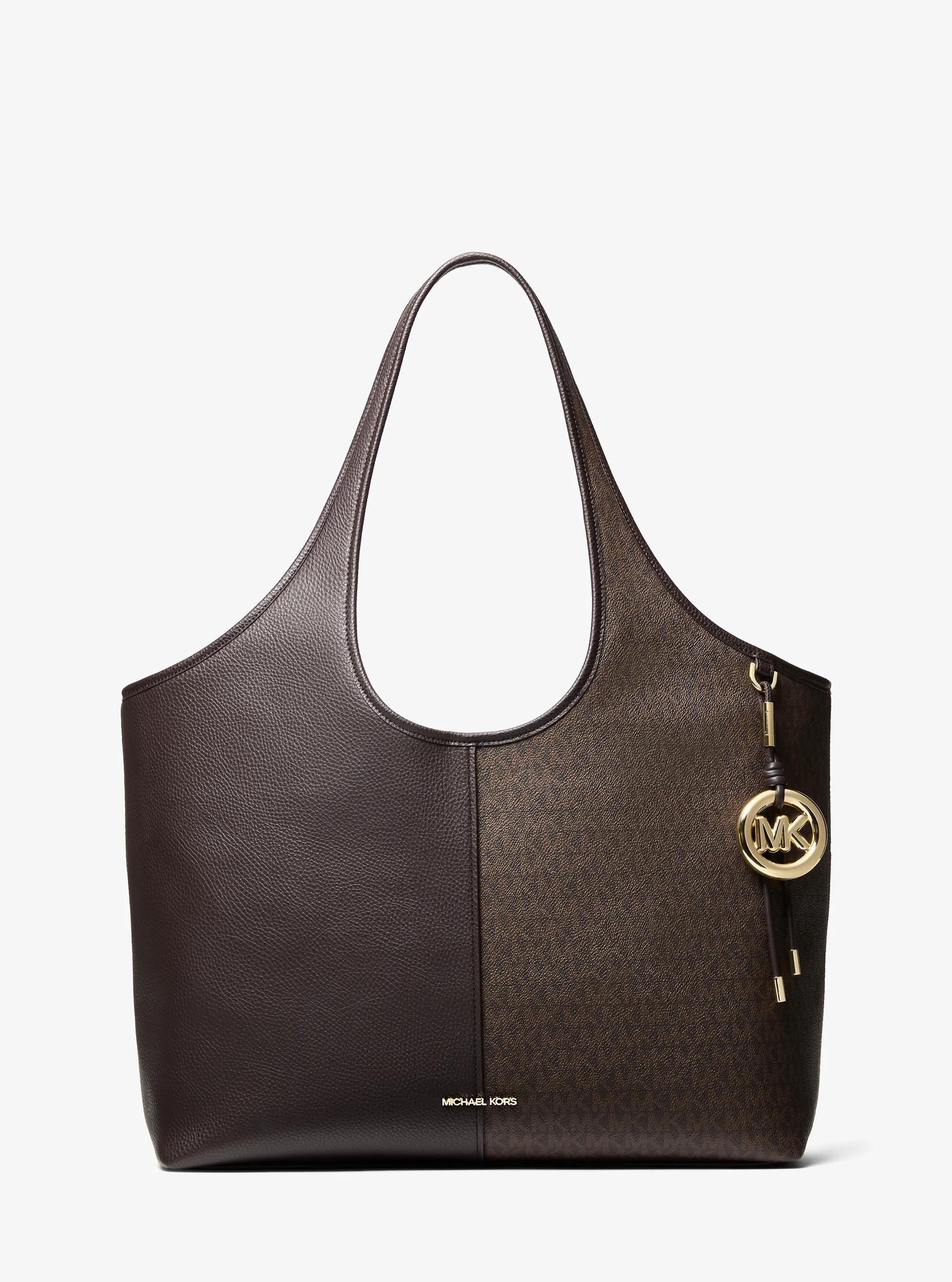 Michael Kors Henly Large Signature Signature Logo and Textured Tote Bag Work Shoulder Bag