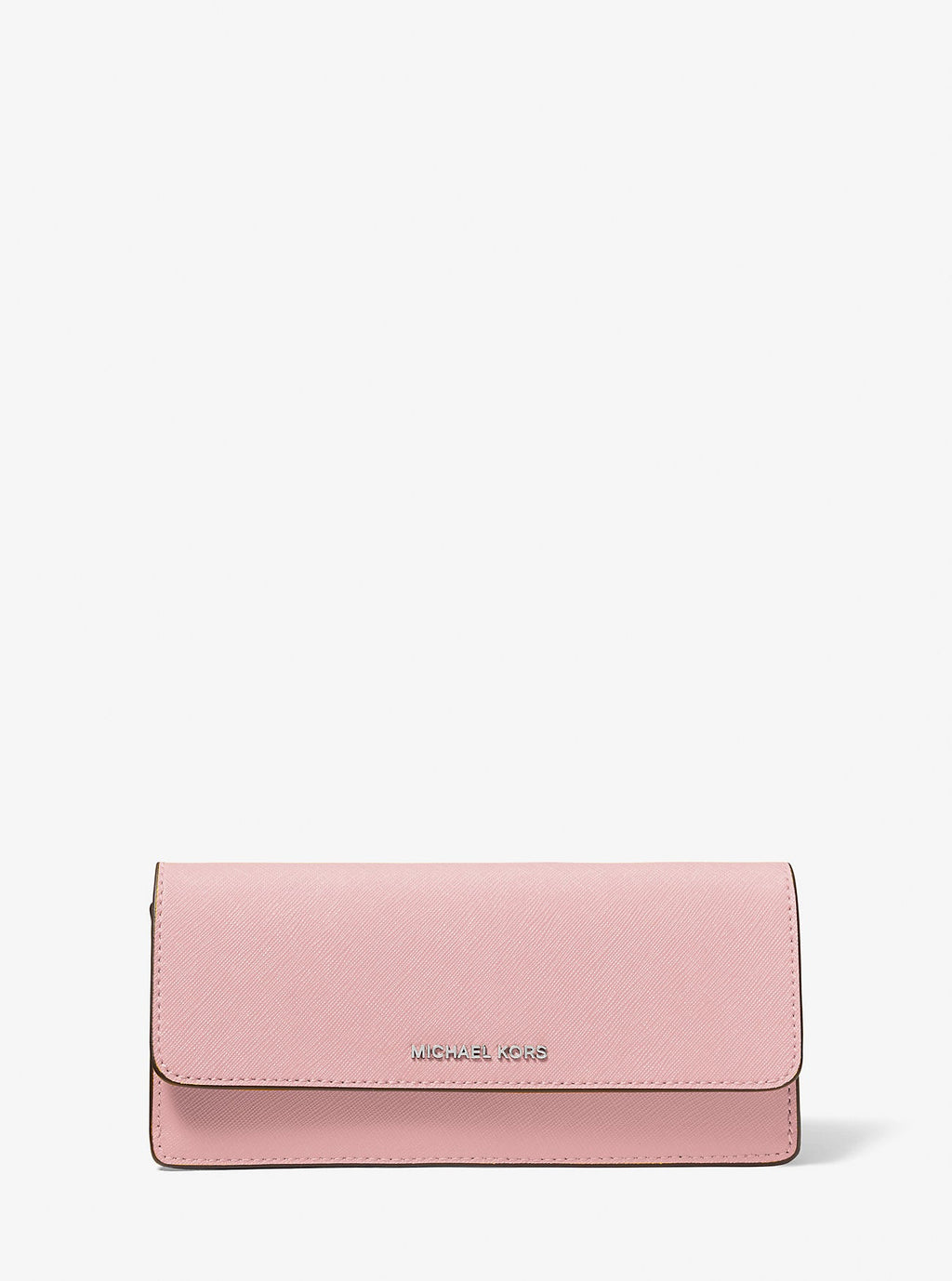 Michael Kors Jet Set Large Saffiano Leather Snap-Front Wallet