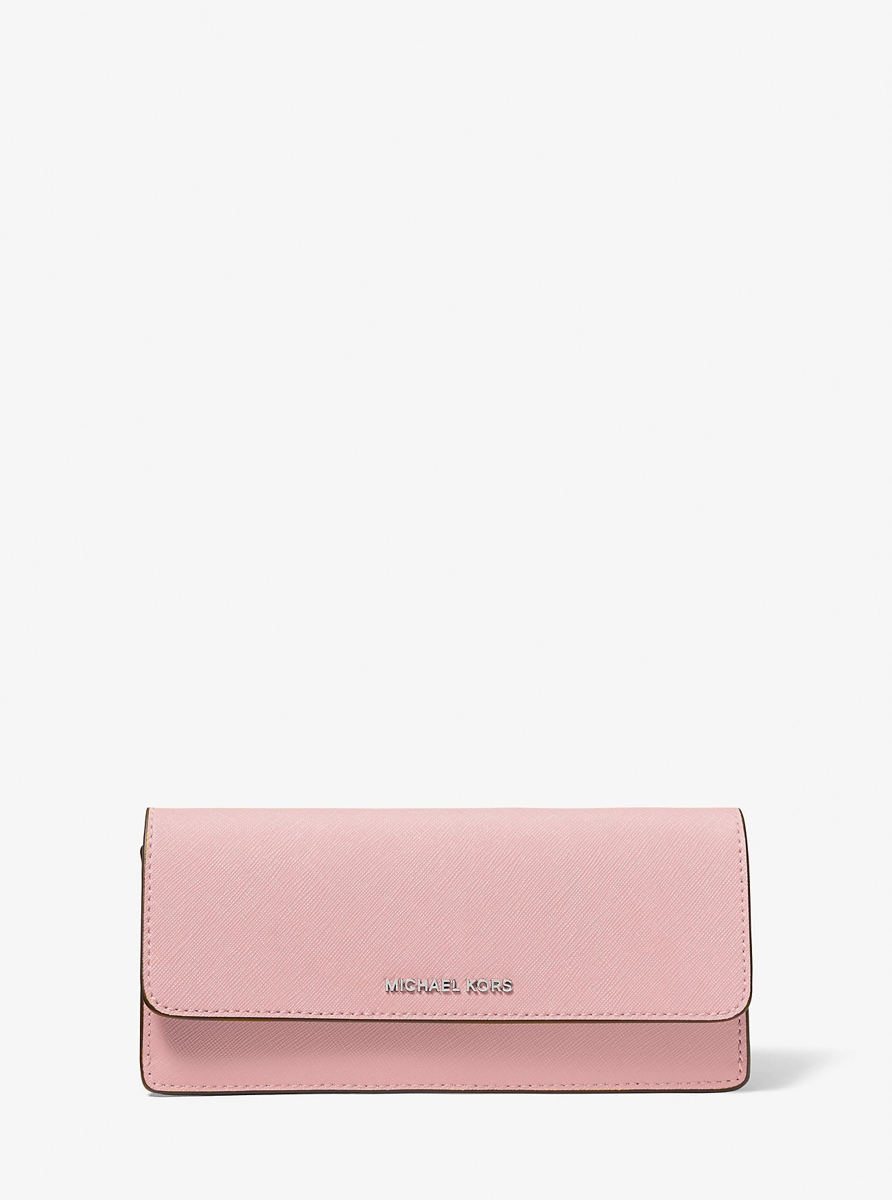 Michael Kors Jet Set Large Saffiano Leather Snap-Front Wallet