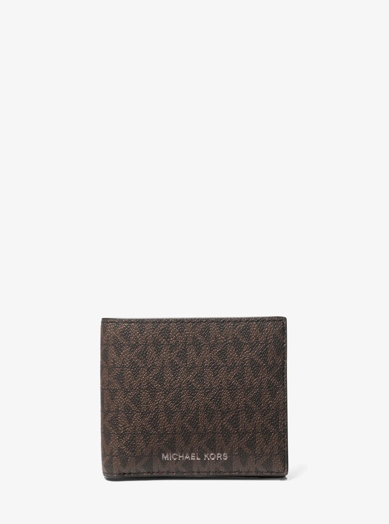 Michael Kors Hudson Signature Signature Logo Billfold Wallet
