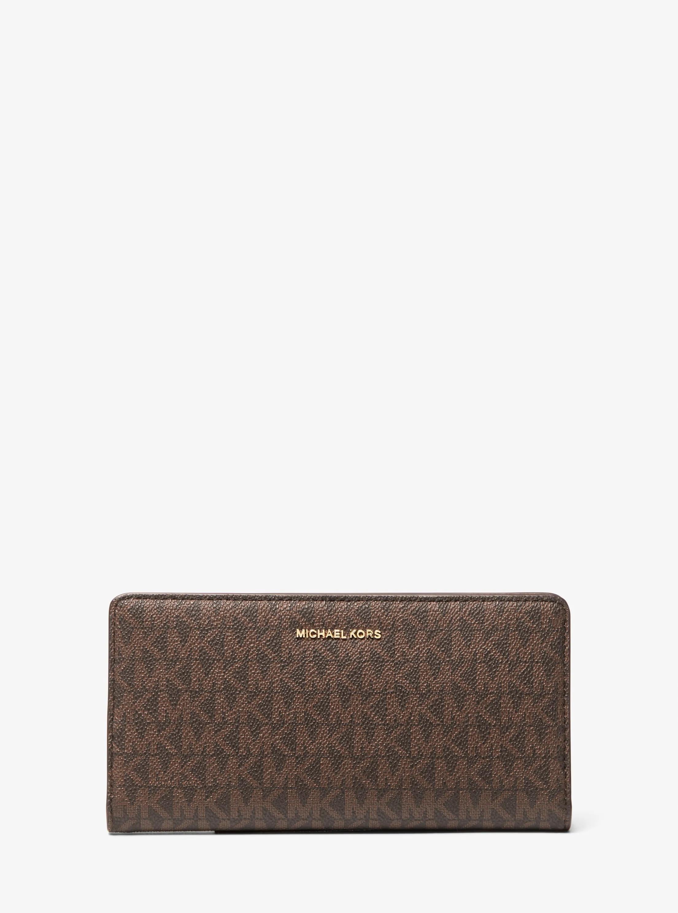 Michael Kors Bryant Large Signature Signature Logo Snap-Front Wallet