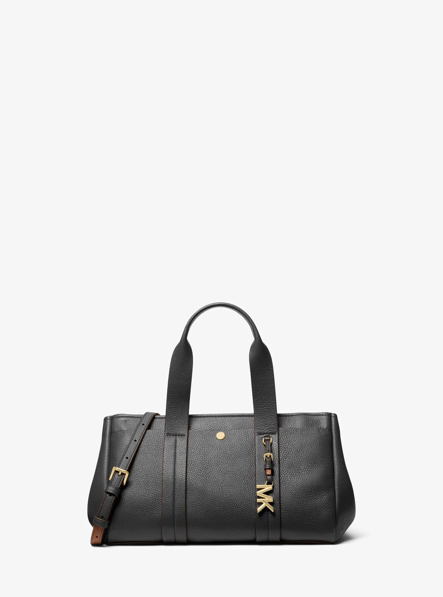 Michael Kors Romee Small Pebbled Leather Satchel