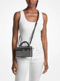 Michael Kors Jana Extra-Small Embellished Suede Convertible Crossbody Bag Bag