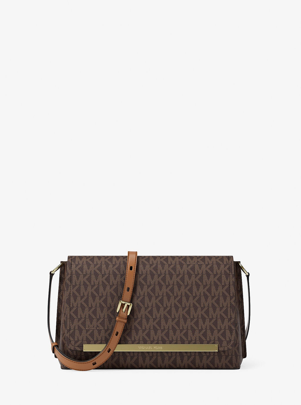 Michael Kors Evelyn Medium Signature Signature Logo Crossbody Bag Bag