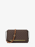 Michael Kors Evelyn Medium Signature Signature Logo Crossbody Bag Bag
