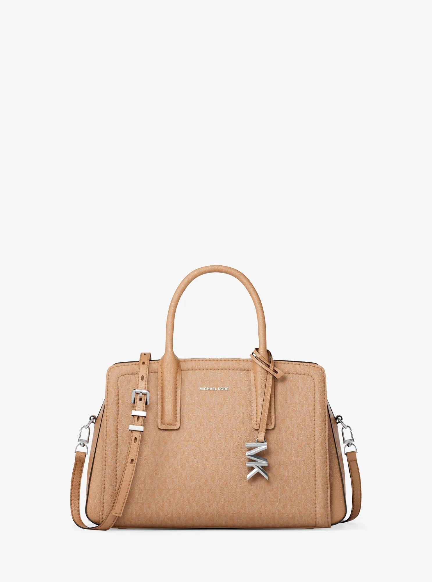 Michael Kors Laila Small Signature Signature Logo Satchel