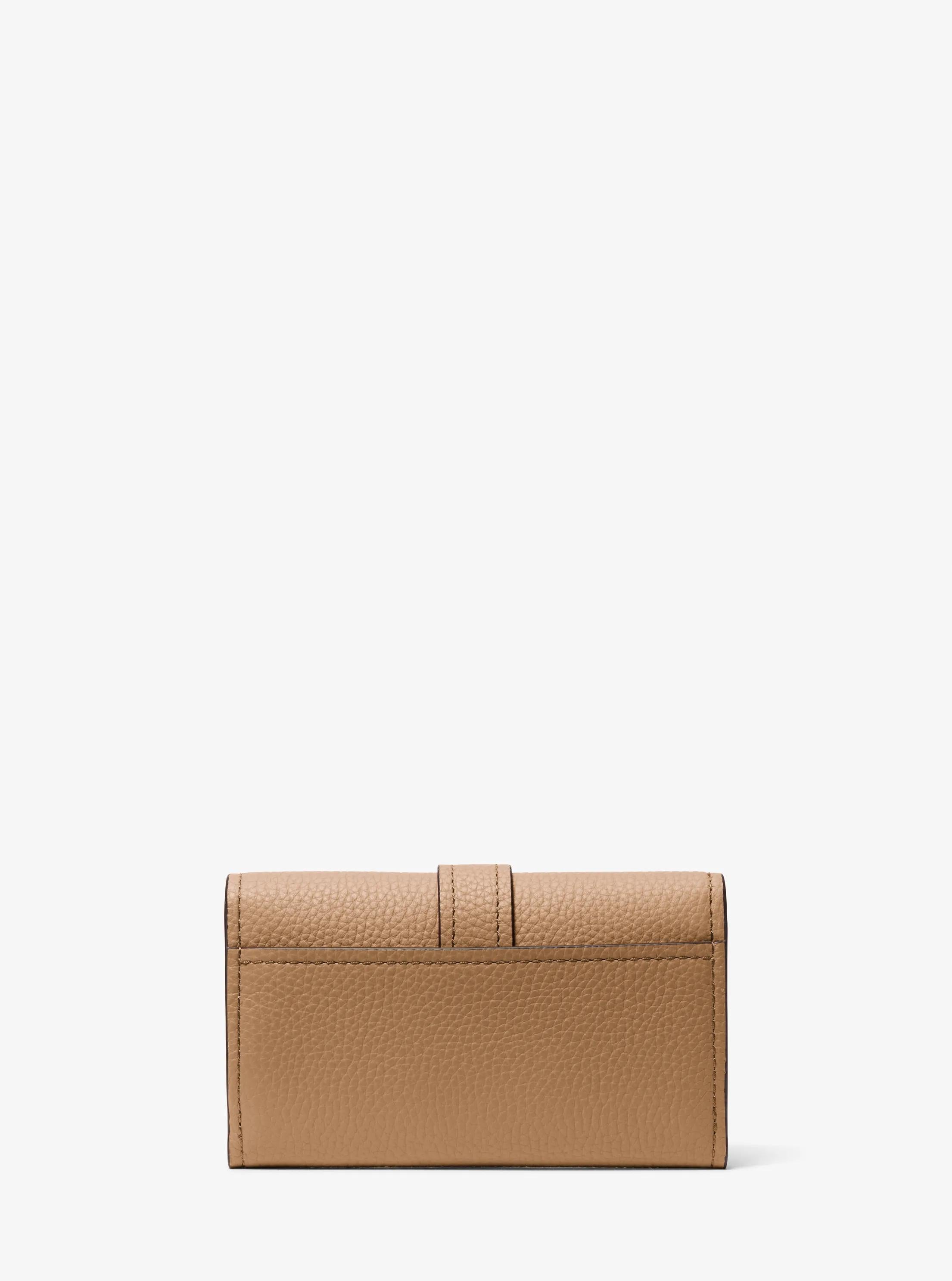 Michael Kors Nolita Medium Pebbled Leather Tri-Fold Wallet