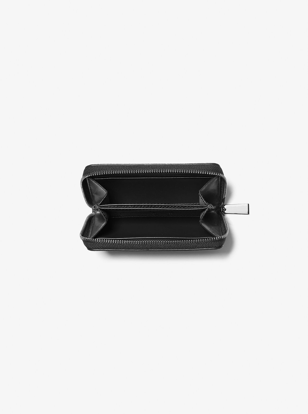 Michael Kors Jet Set Small Studded Pebbled Leather Wallet