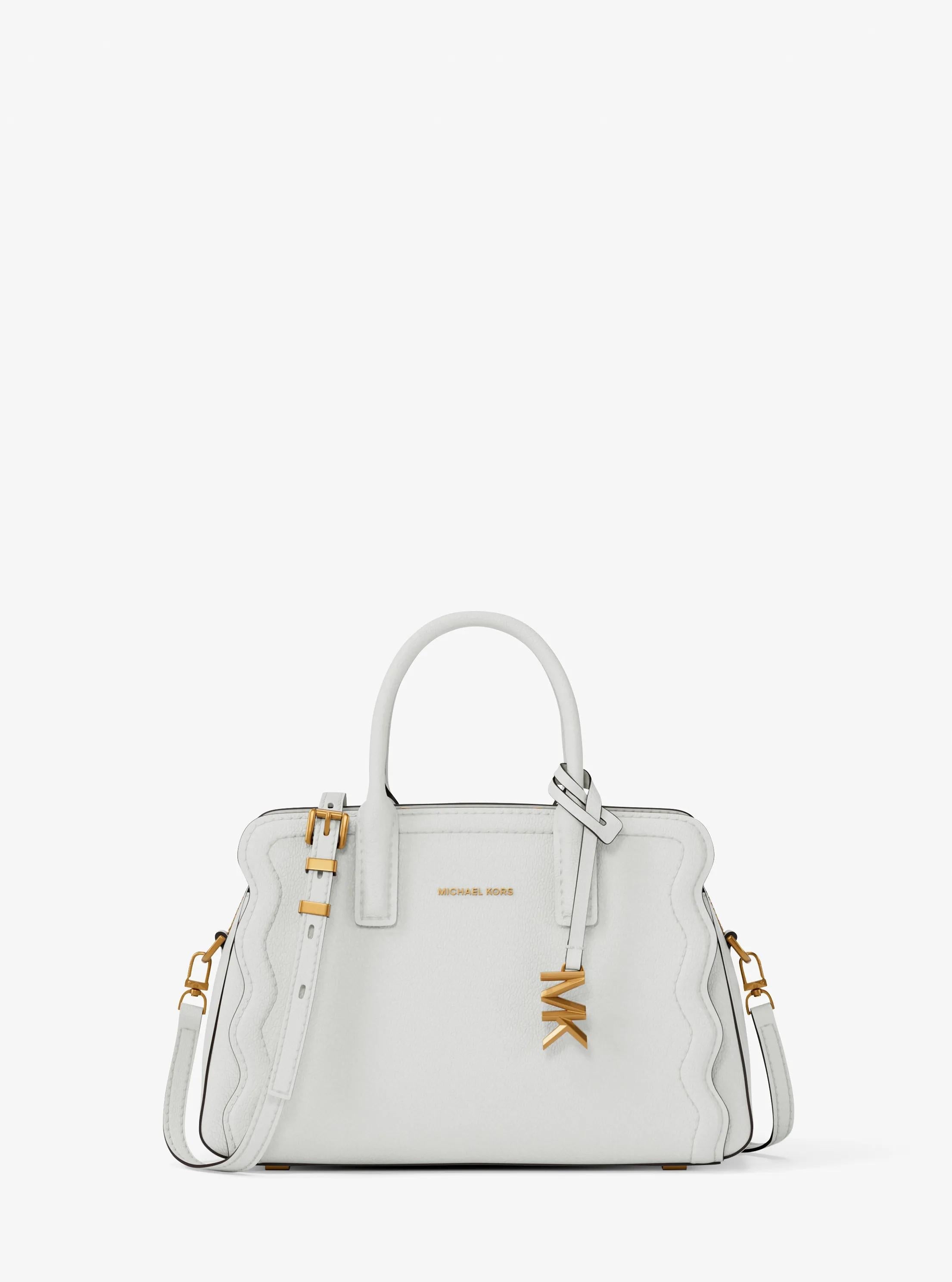 Michael Kors Laila Extra-Small Pebbled Leather Convertible Crossbody Bag Bag