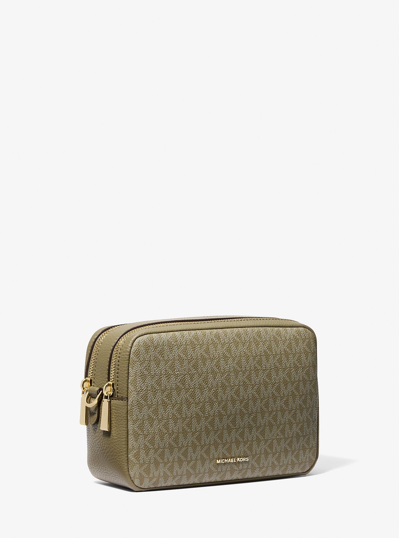 Michael Kors Bryant Medium Signature Signature Logo Camera Crossbody Bag Bag