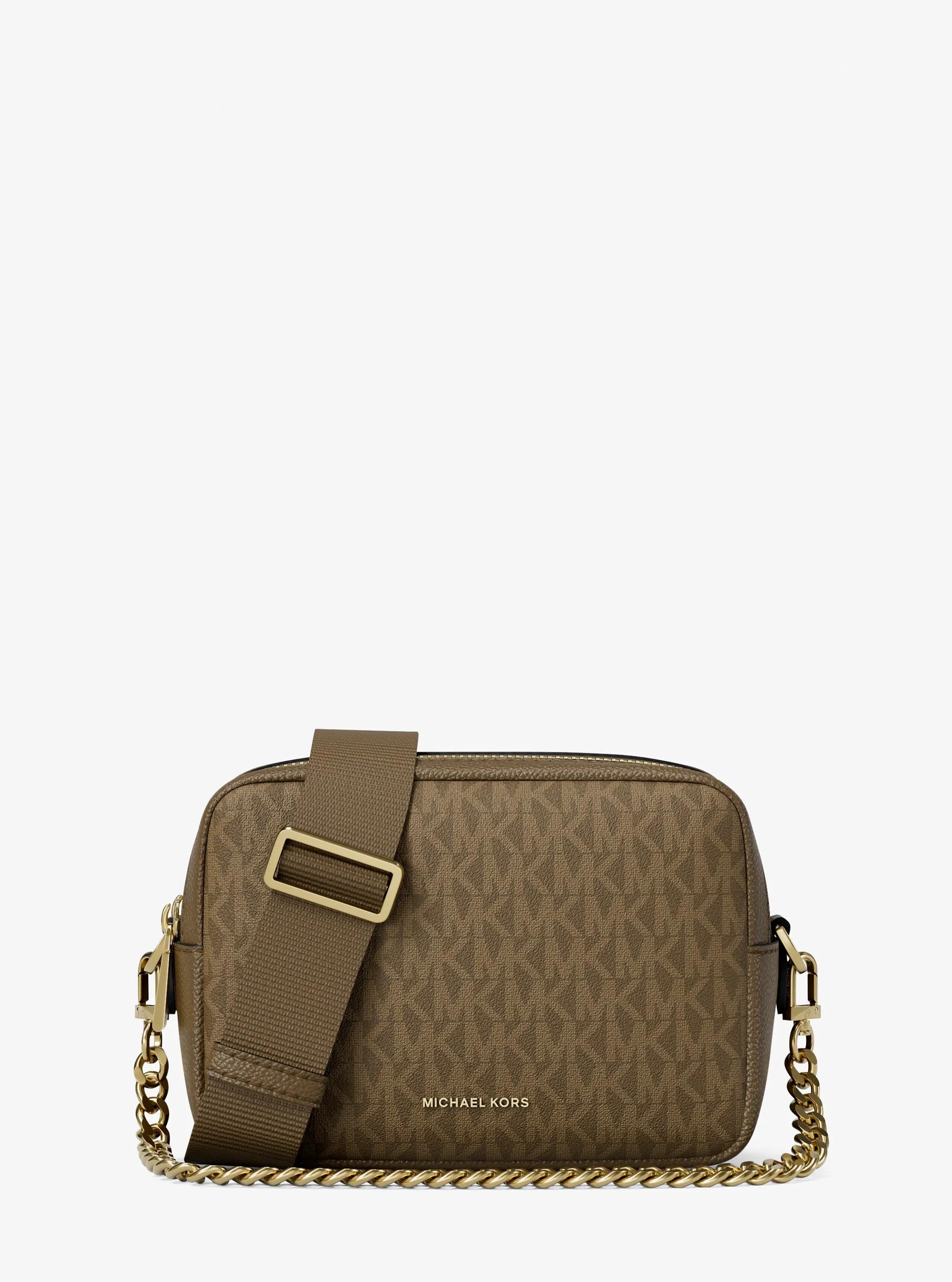 Michael Kors Bryant Medium Signature Signature Logo Camera Crossbody Bag Bag