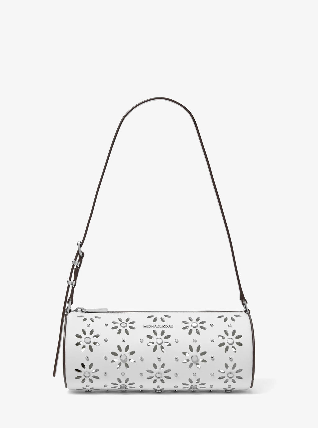 Michael Kors Izzy Small Pebbled Leather Barrel Pochette