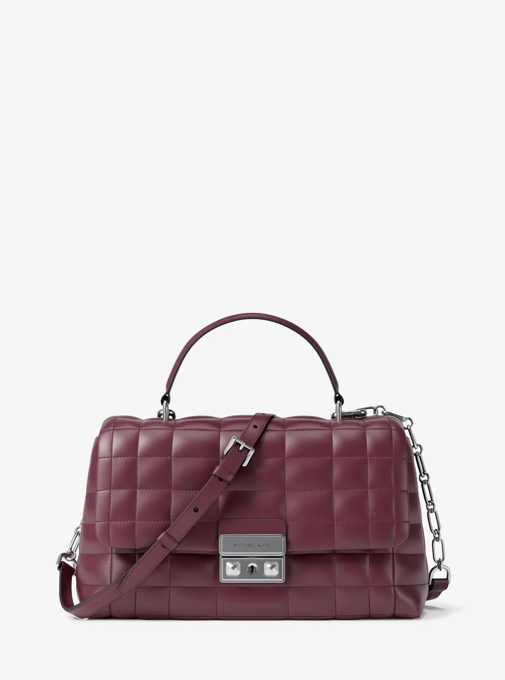 Michael Kors Tribeca Medium Quilted Leather Satchel