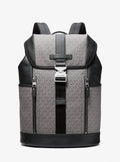 Michael Kors Hudson Signature Signature Logo Aviator Backpack Travel School Bag