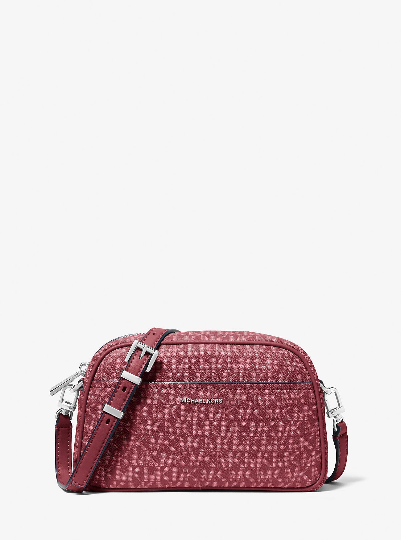 Michael Kors Jet Set Small Signature Signature Logo Camera Crossbody Bag Bag