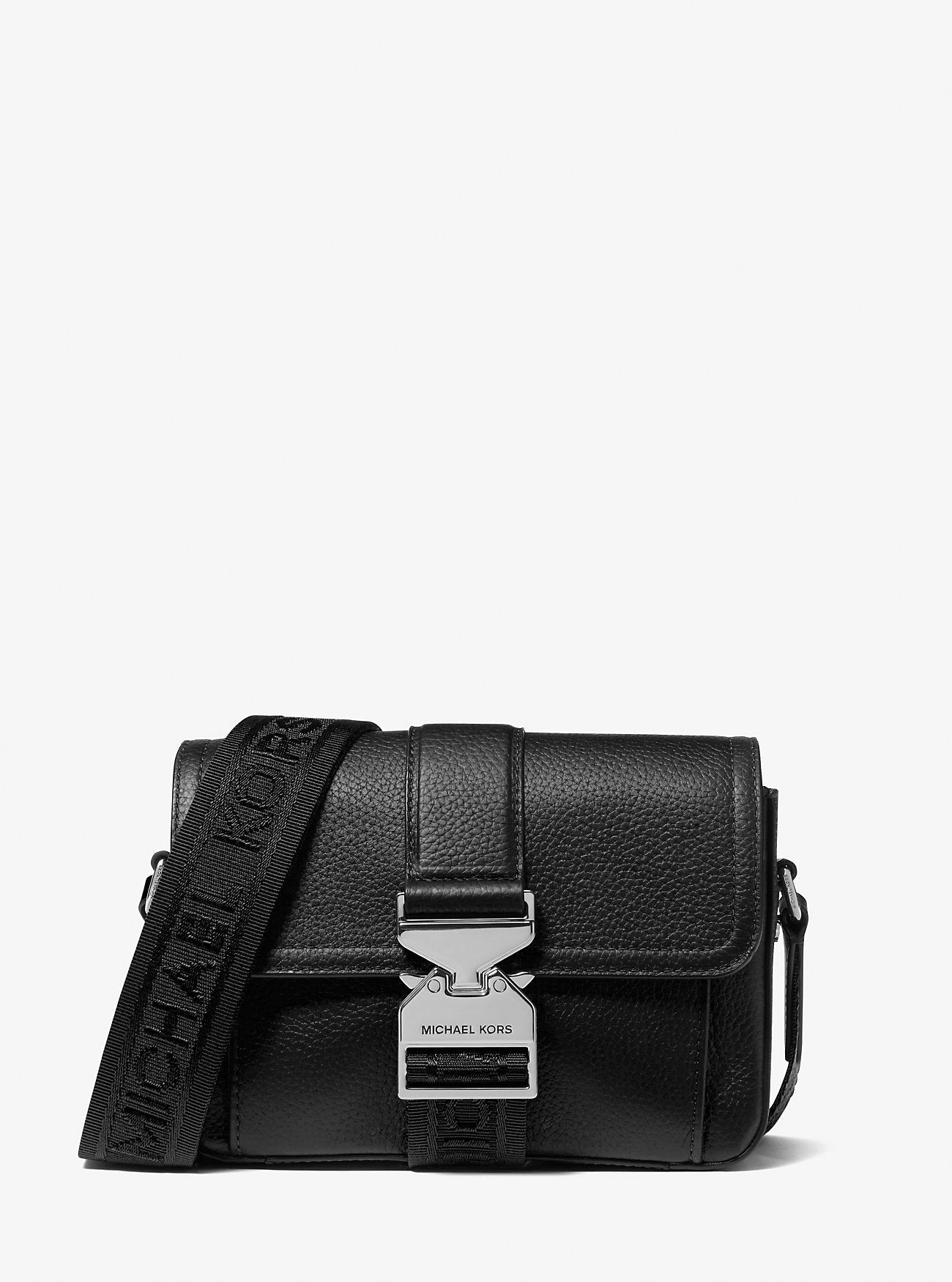 Michael Kors Hudson Pebbled Leather Crossbody Bag Bag