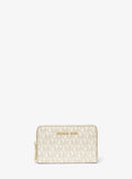 Michael Kors Small Signature Logo and Leather Wallet