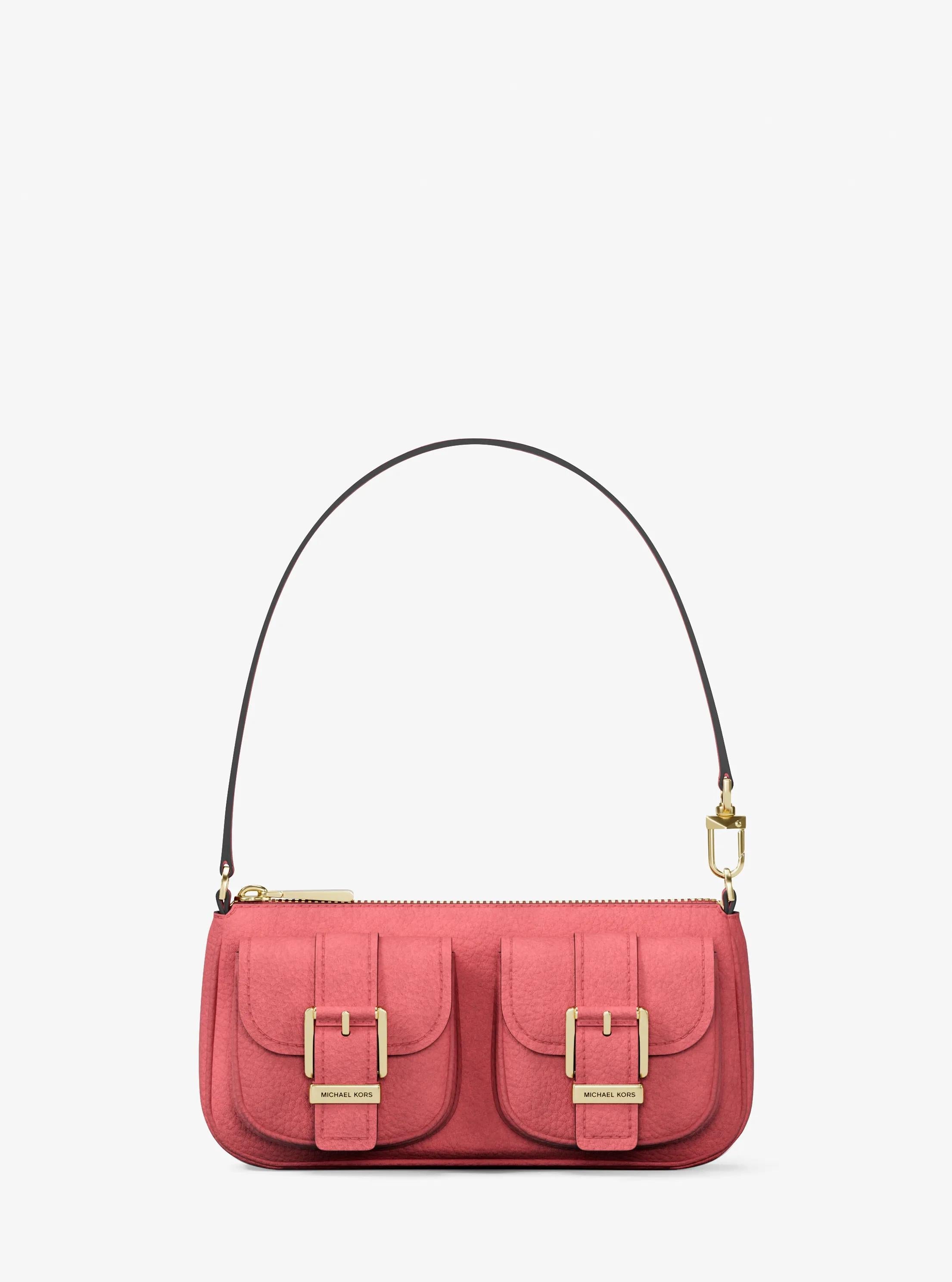 Michael Kors Zoe Small Suede Convertible Pochette