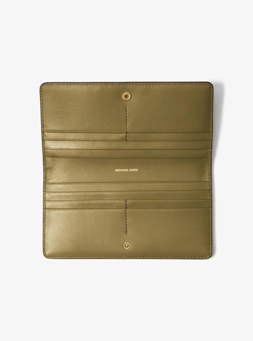 Michael Kors Bryant Large Pebbled Leather Snap-Front Wallet