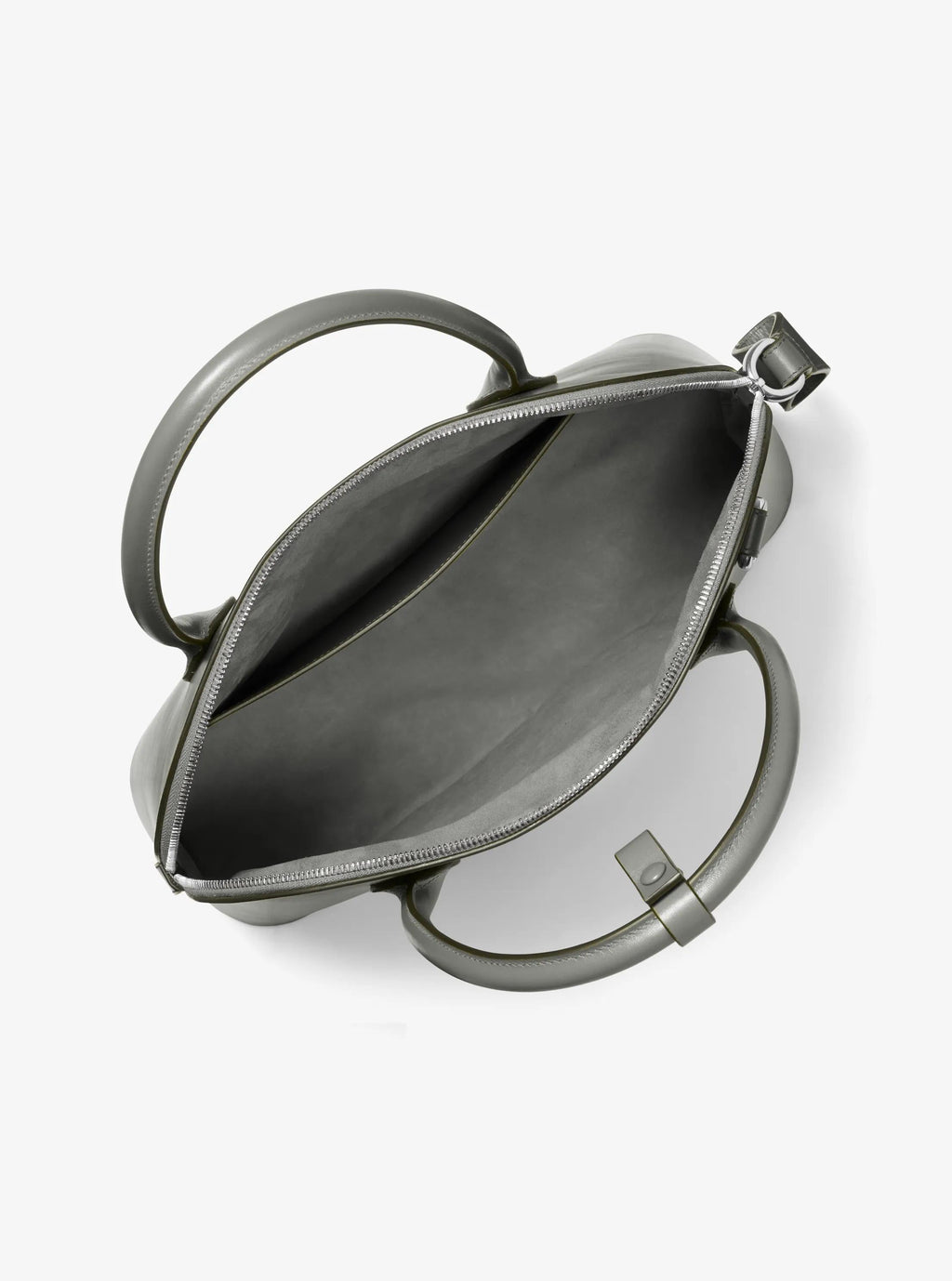 Michael Kors Kaitlin Large Leather Dome Satchel
