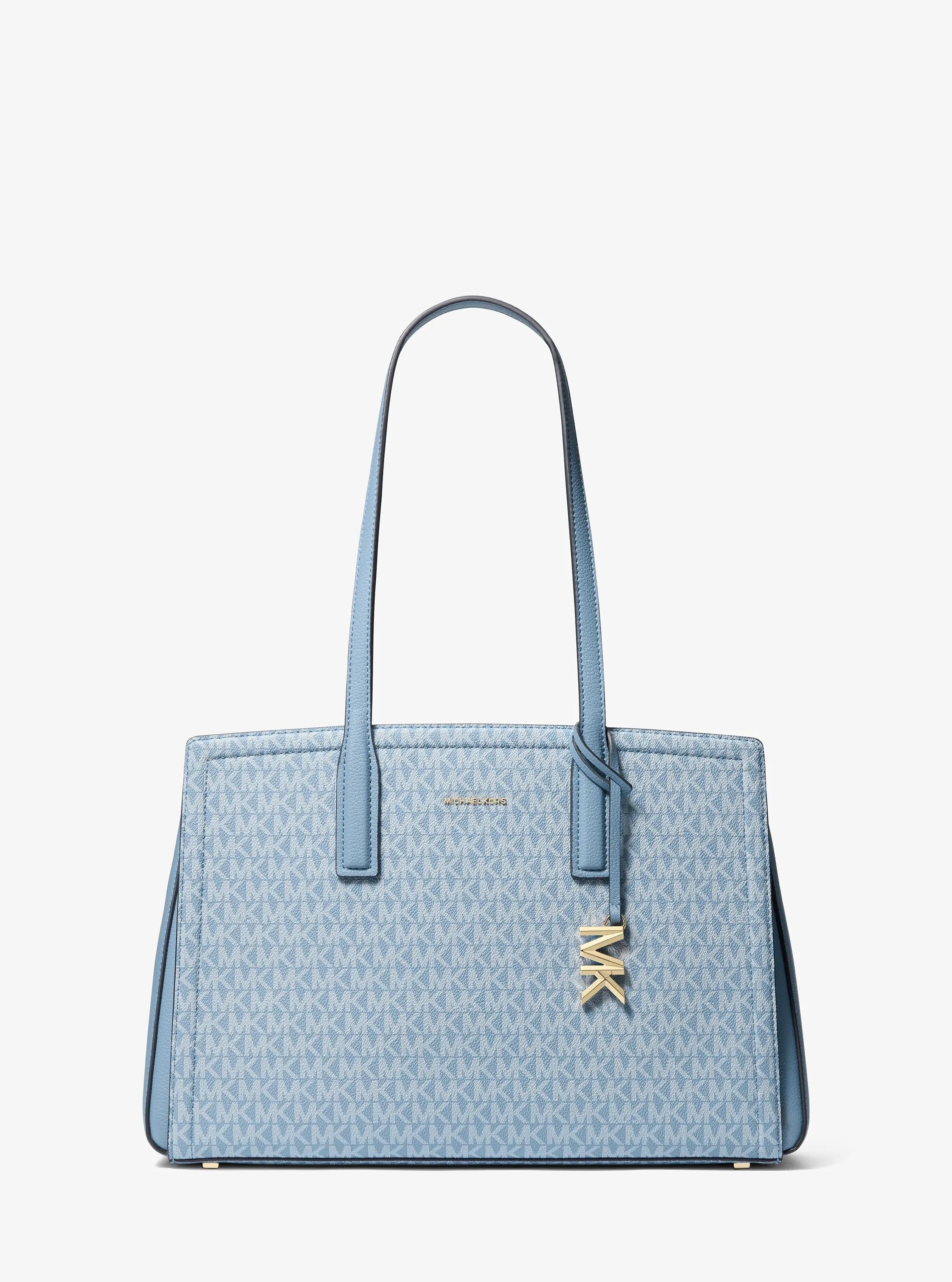 Michael Kors Laila Medium Signature Signature Logo Tote Bag Work Shoulder Bag