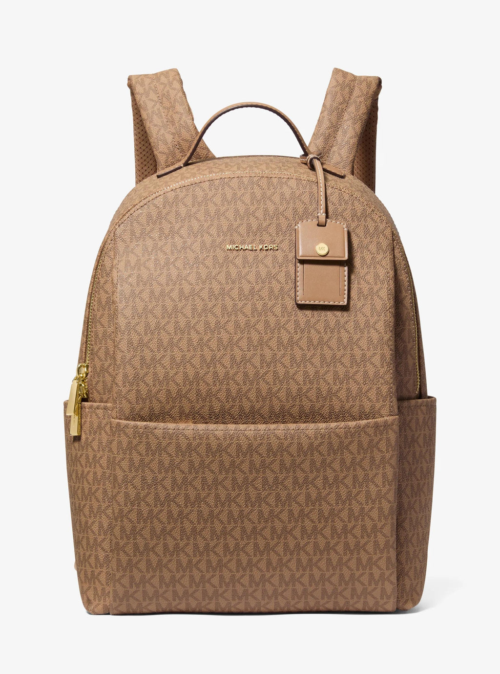 Michael Kors Sable Large Signature Signature Logo Backpack Travel School Bag