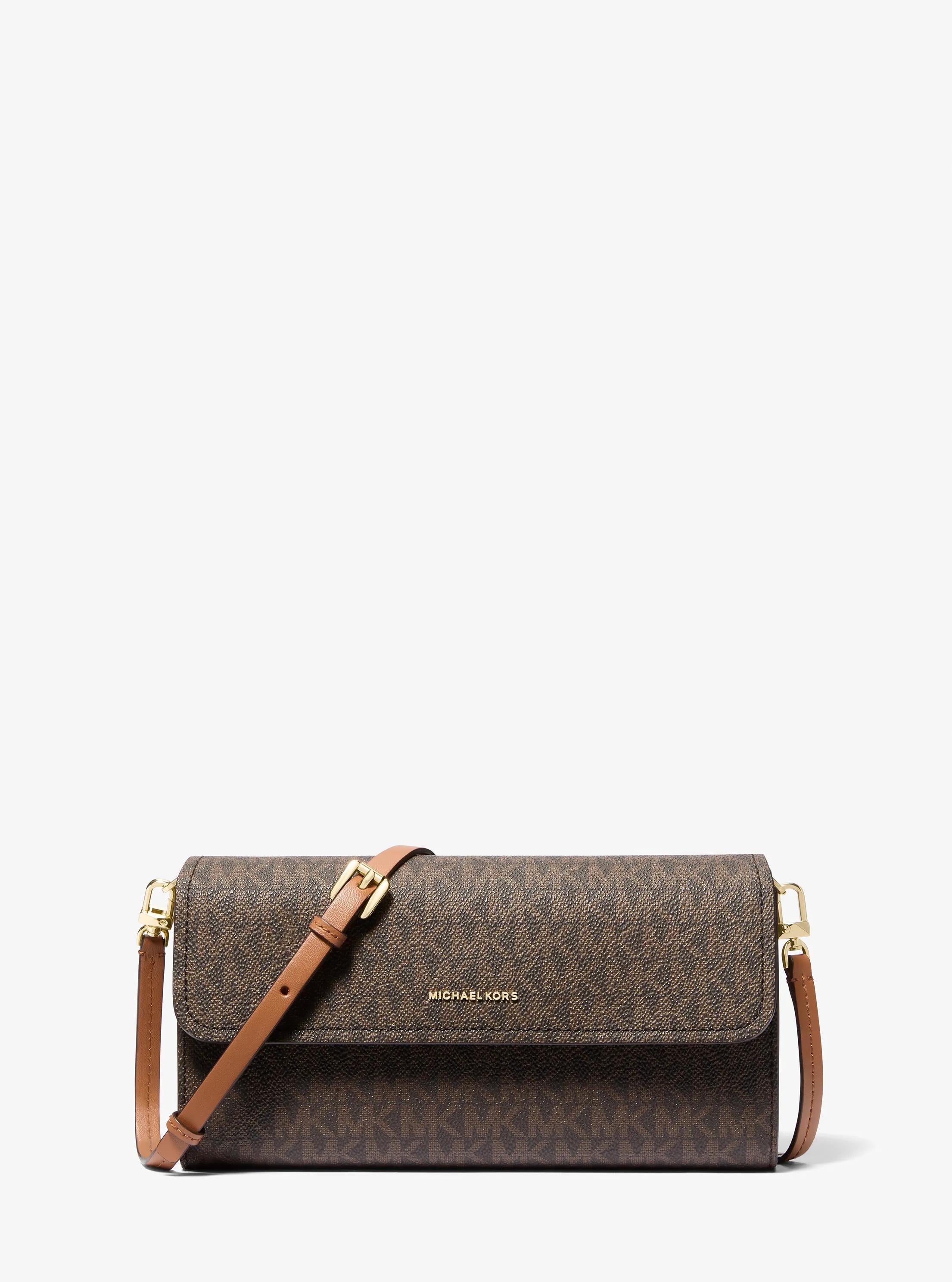 Michael Kors Jet Set Small Signature Signature Logo Phone Crossbody Bag Bag Bag